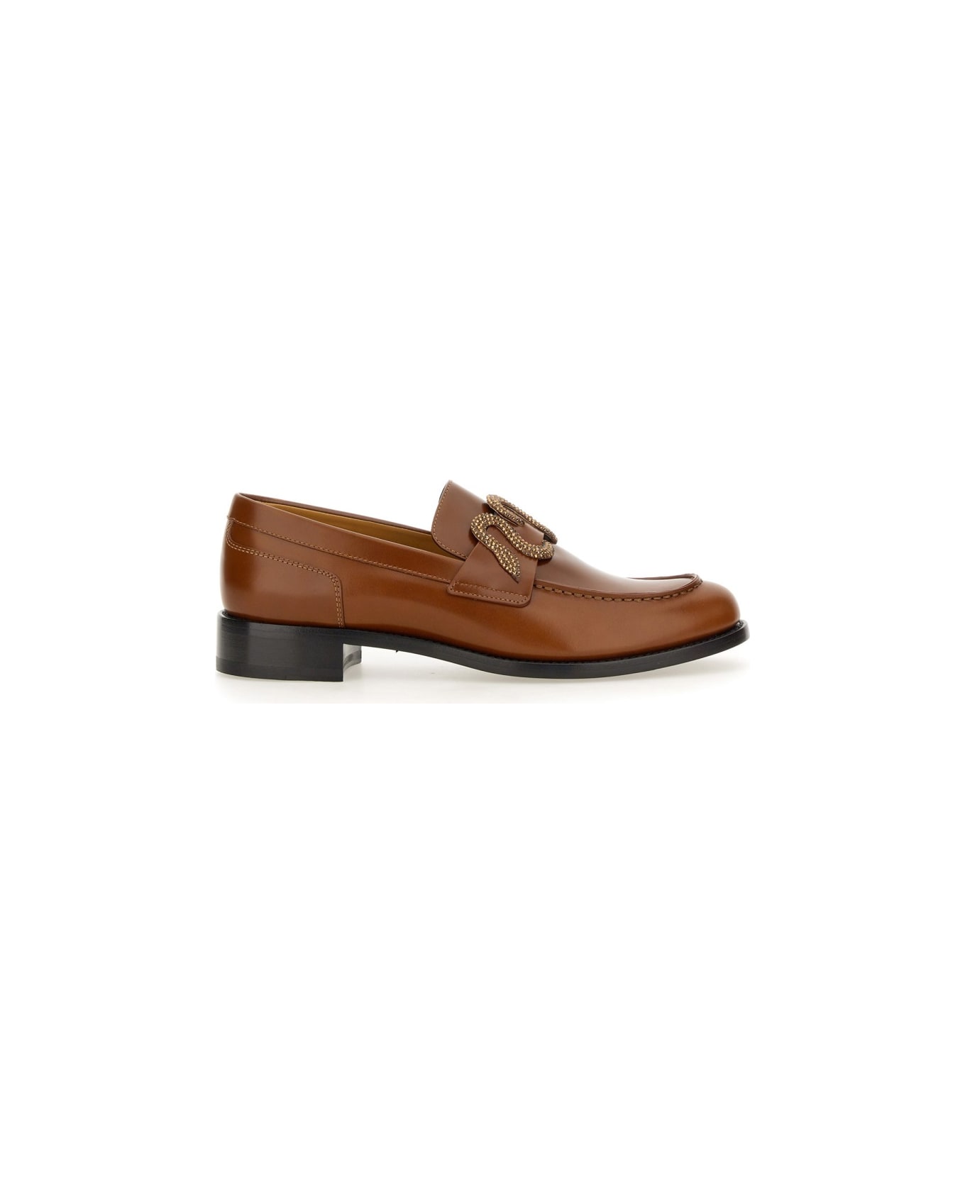 René Caovilla Morgana Loafer - BUFF