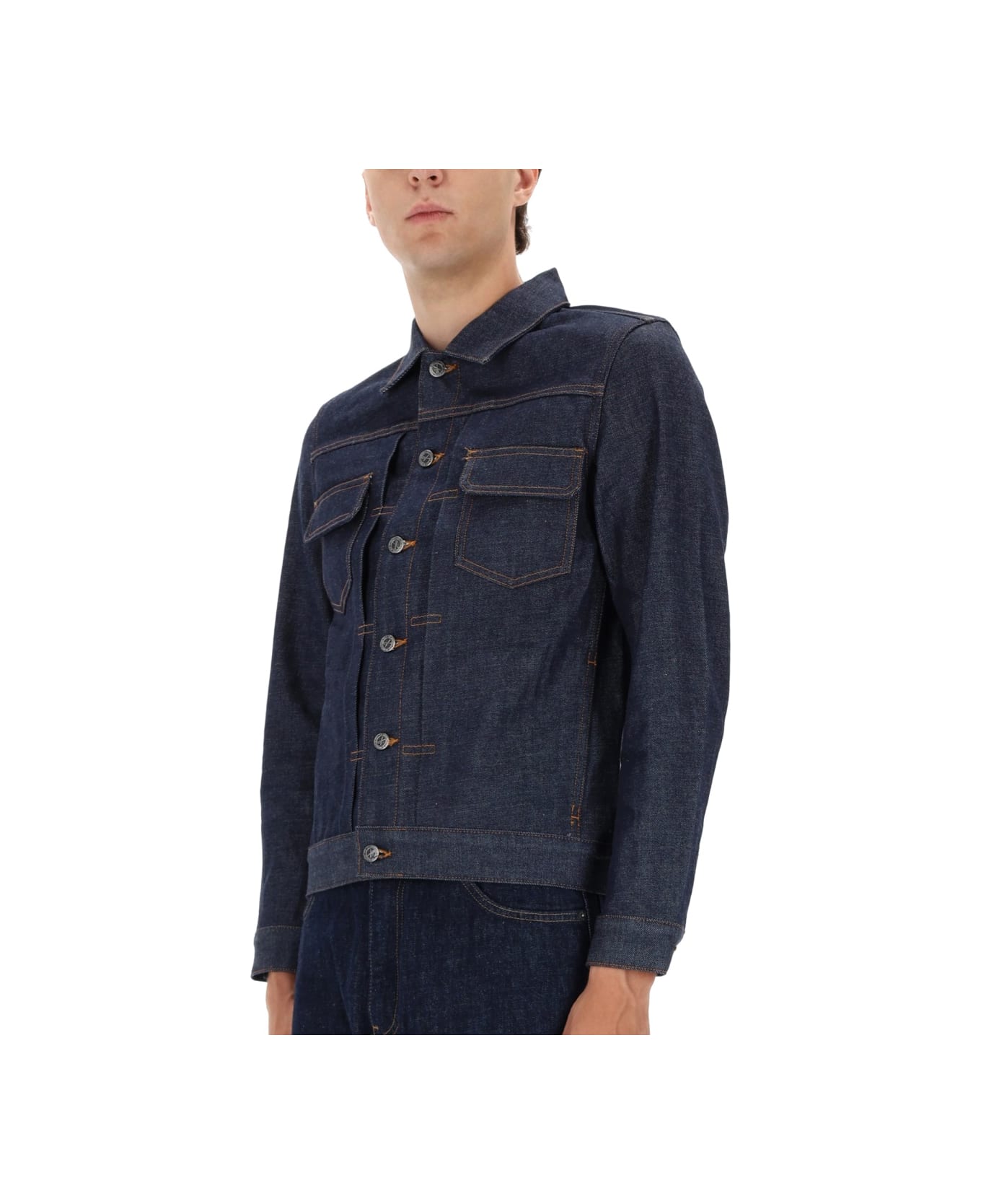 A.P.C. Denim Jacket - BLUE