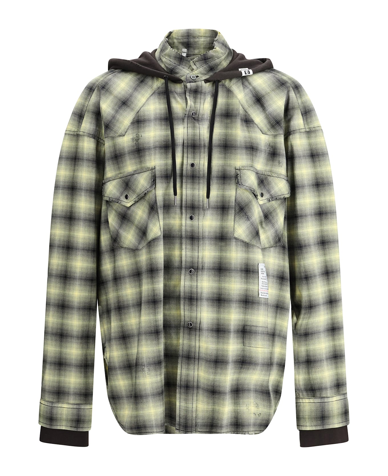 Mihara Yasuhiro Hooded Shirt