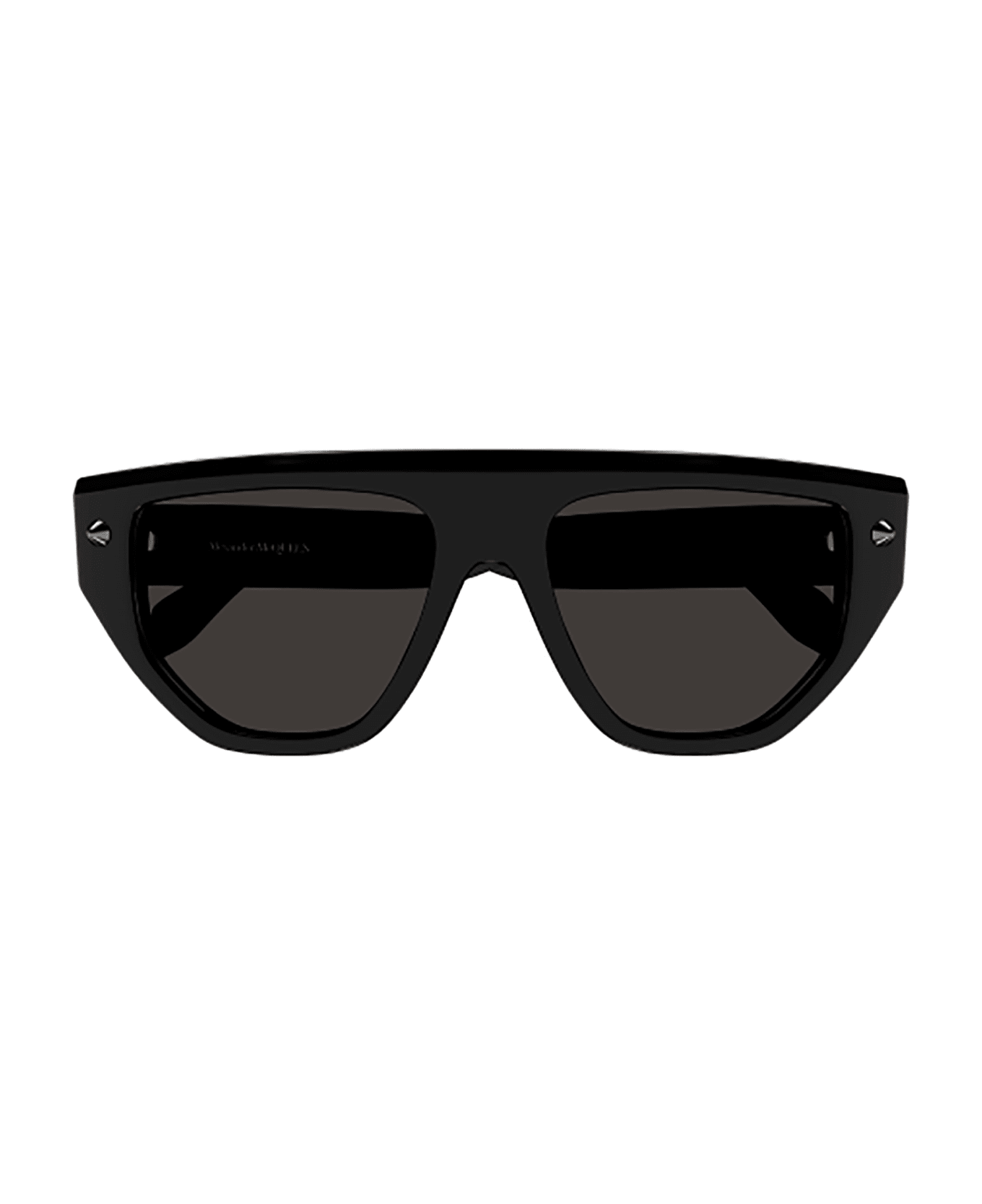 Alexander McQueen Eyewear AM0408S Sunglasses - Black Black Grey