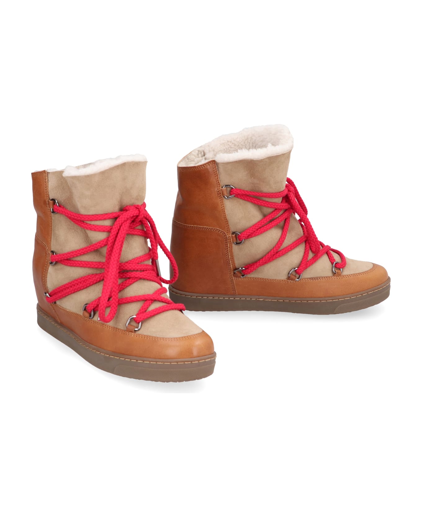 Isabel Marant Nowles Hiking Boots - NEUTRALS
