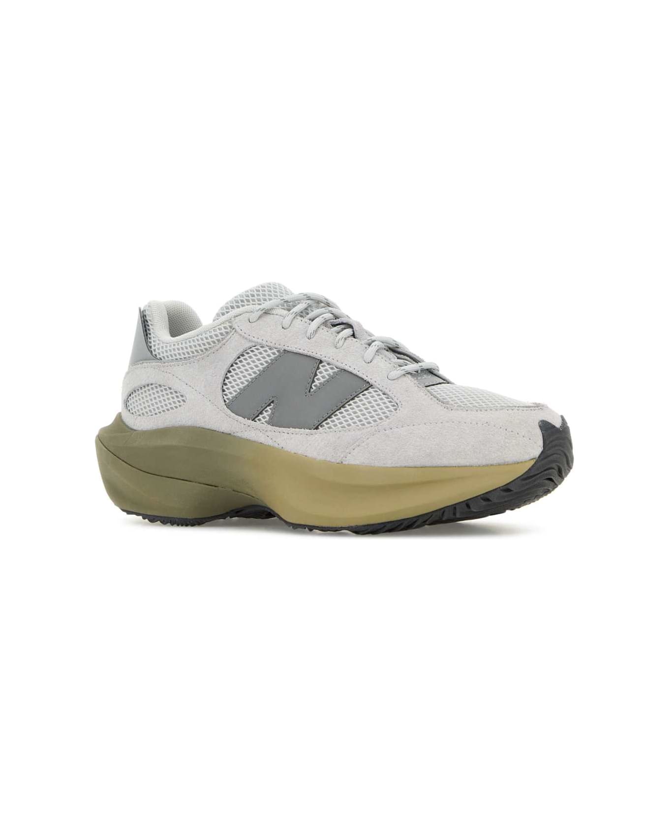 New Balance Grey Suede And Mesh Wrpd Sneakers - RAINCLOUD スニーカー