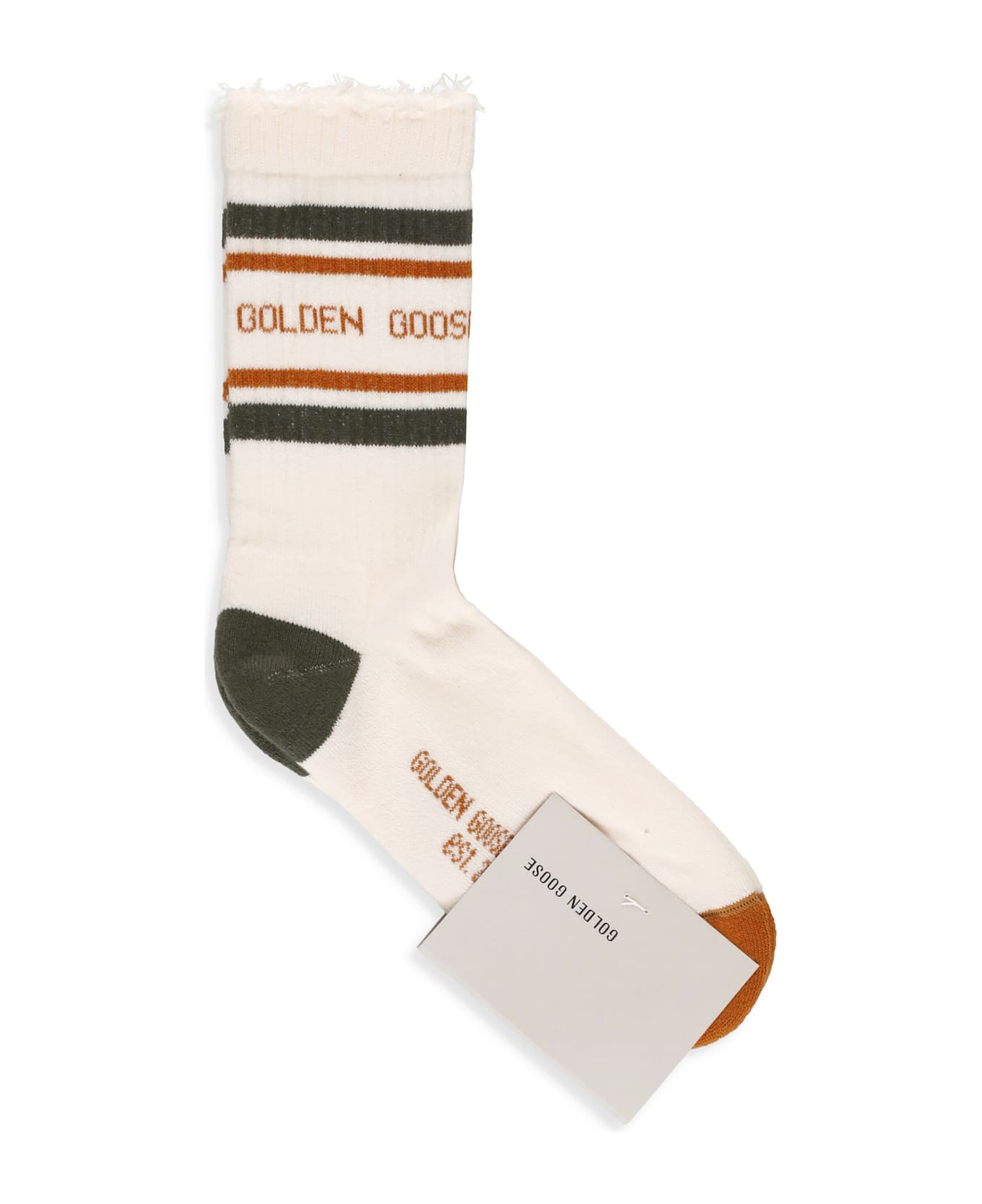 Golden Goose Cotton Socks - Ivory