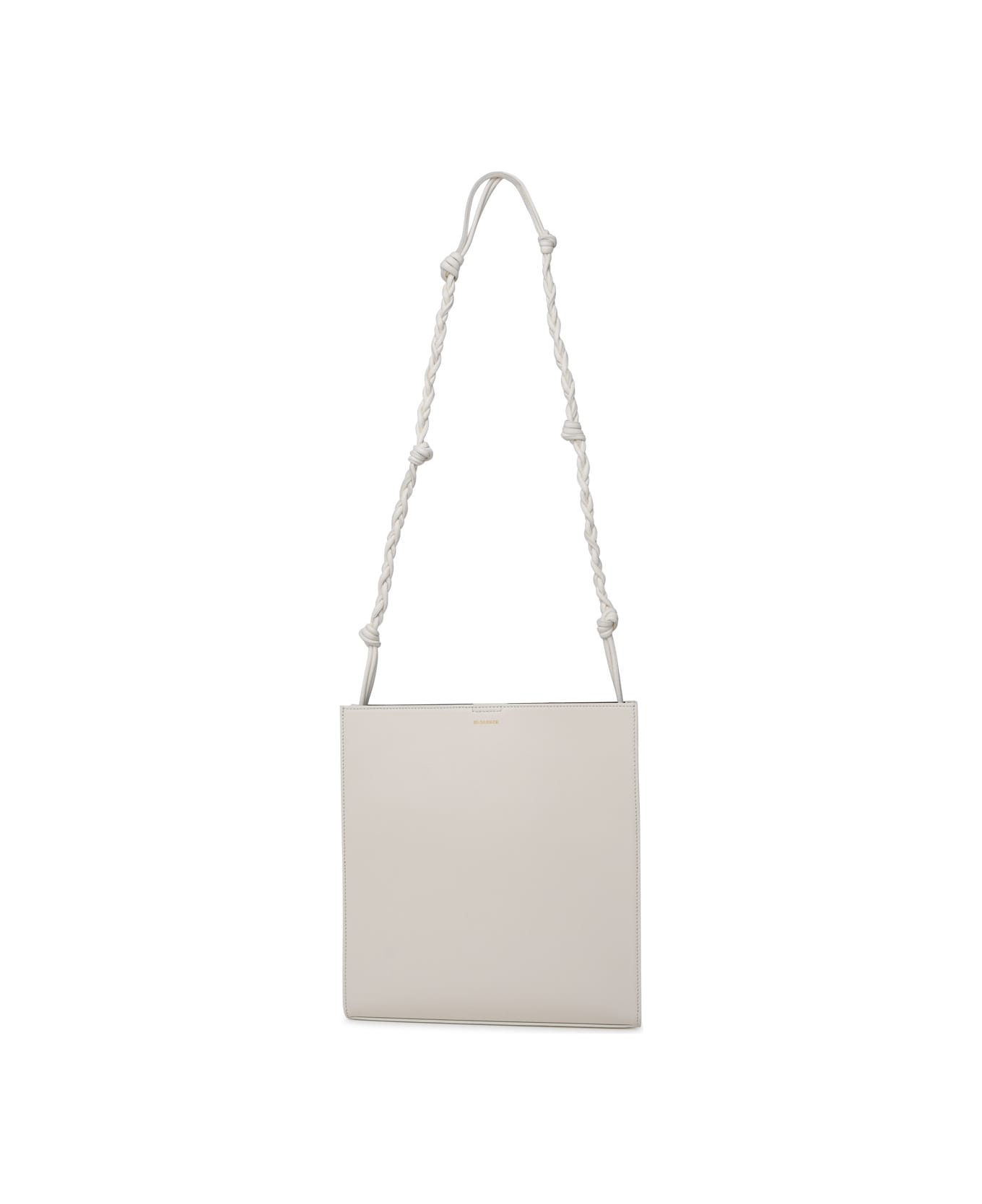 Jil Sander Tangle Bag In White Leather - White