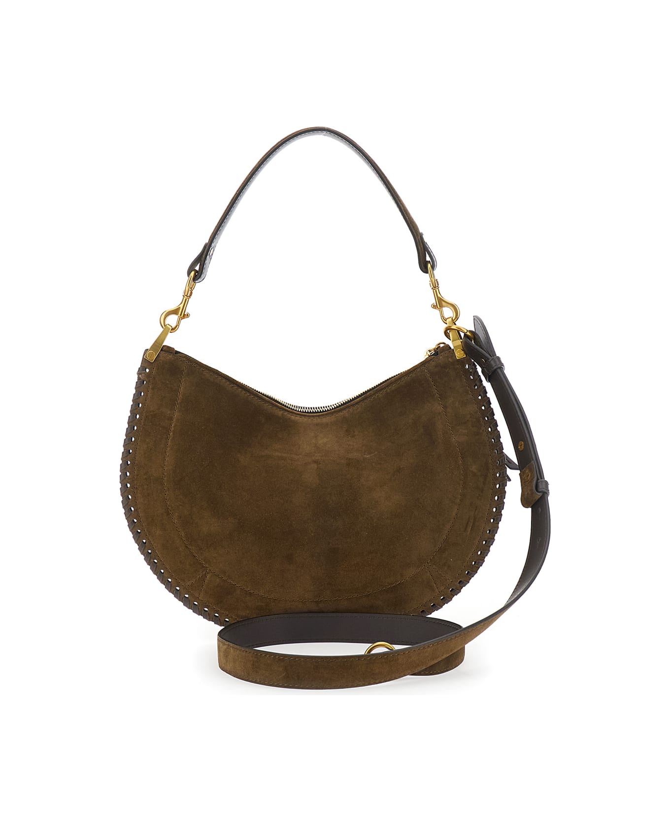 Isabel Marant Oskan Soft Zip-gz - Brown