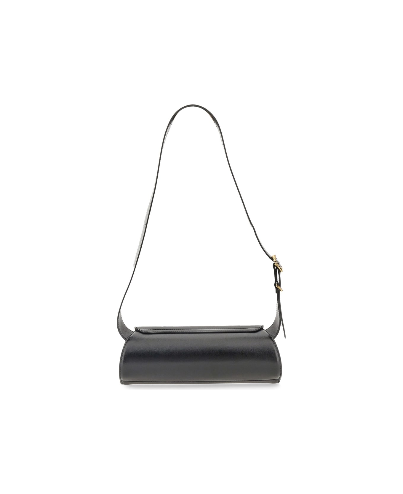 Jil Sander Borsa "cannolo" Small - BLACK