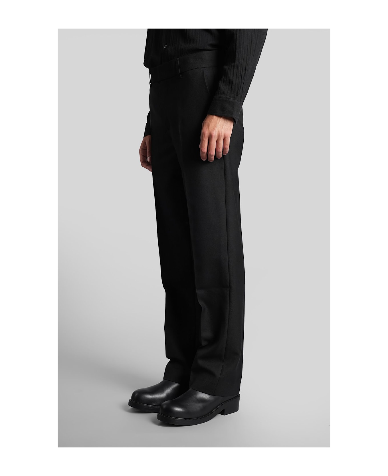 Séfr Mike Pants In Black Polyamide - black