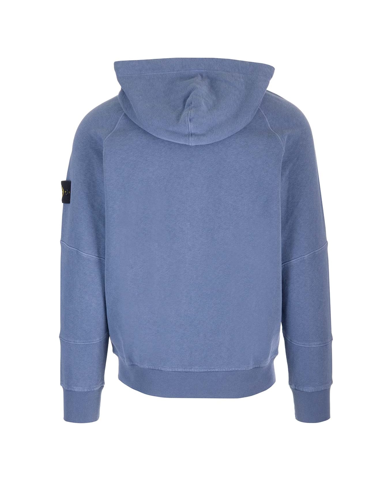 Stone Island Full Zip Sweater - Blue