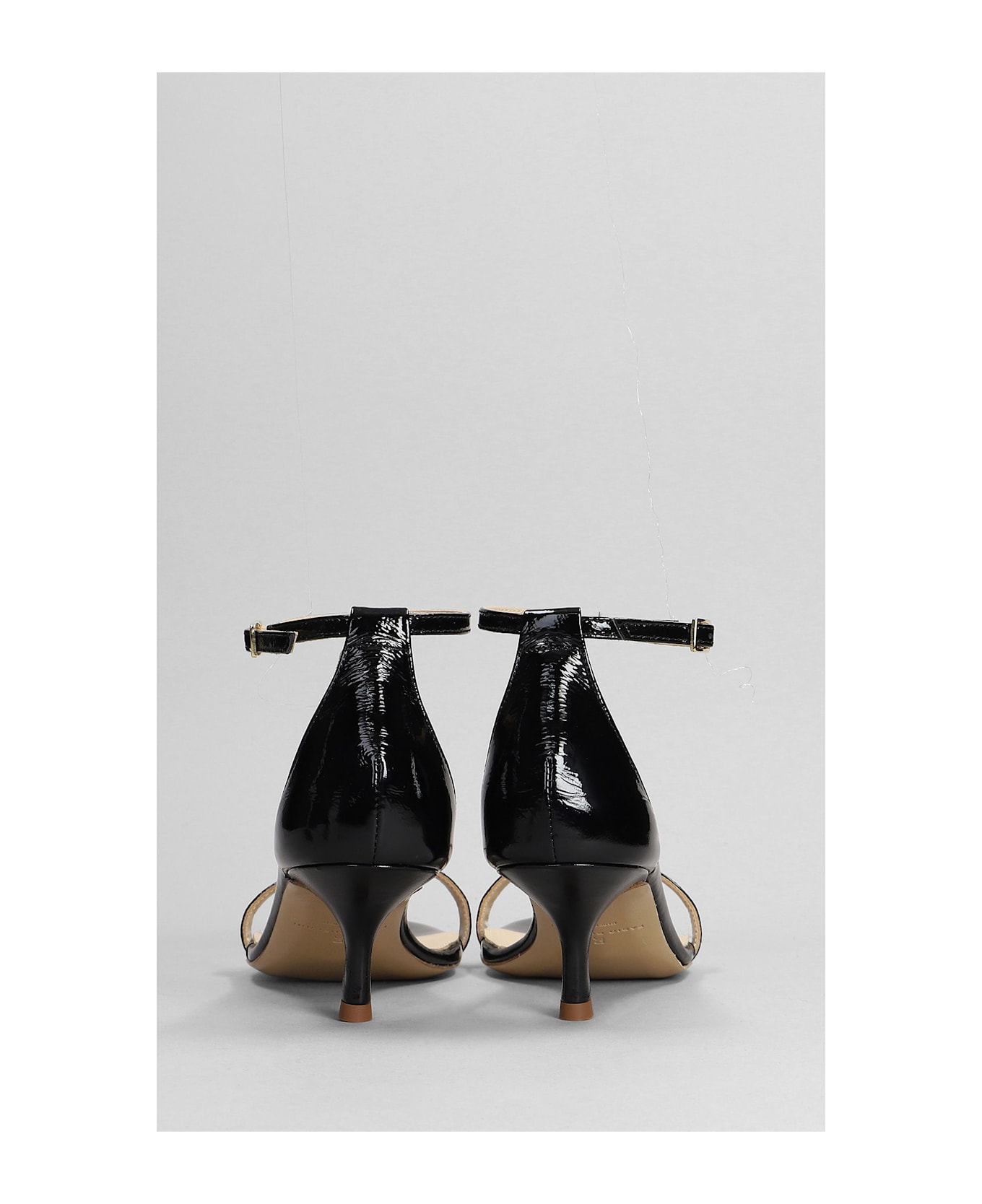Fabio Rusconi Sandals In Black Leather - black