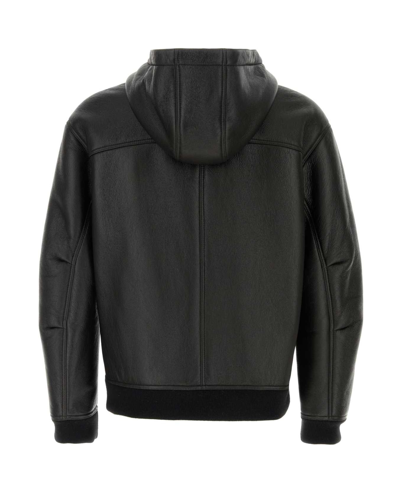 Gucci Black Leather Jacket - BLACKIVORY