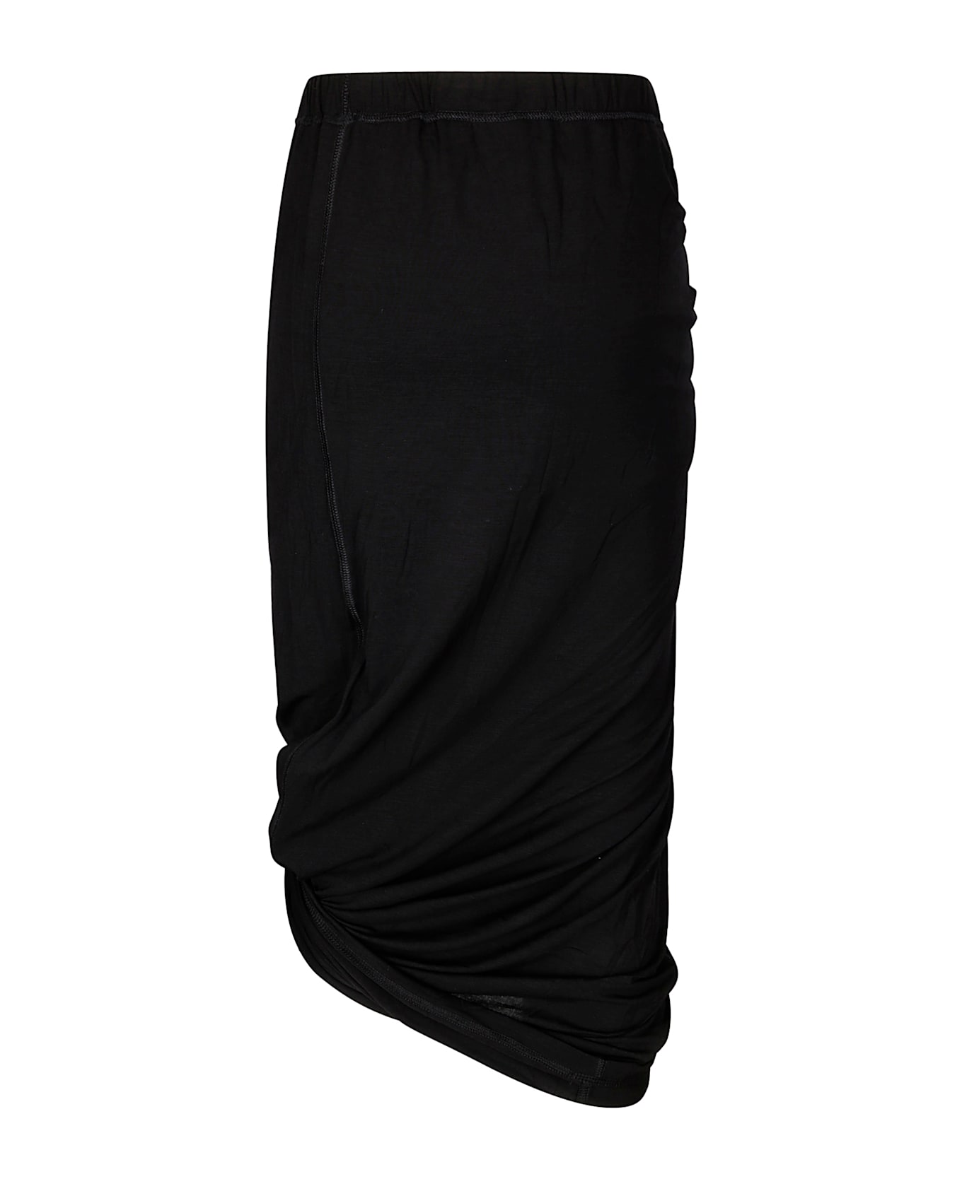 Helmut Lang Wind Skirt.soft Clou - BLACK