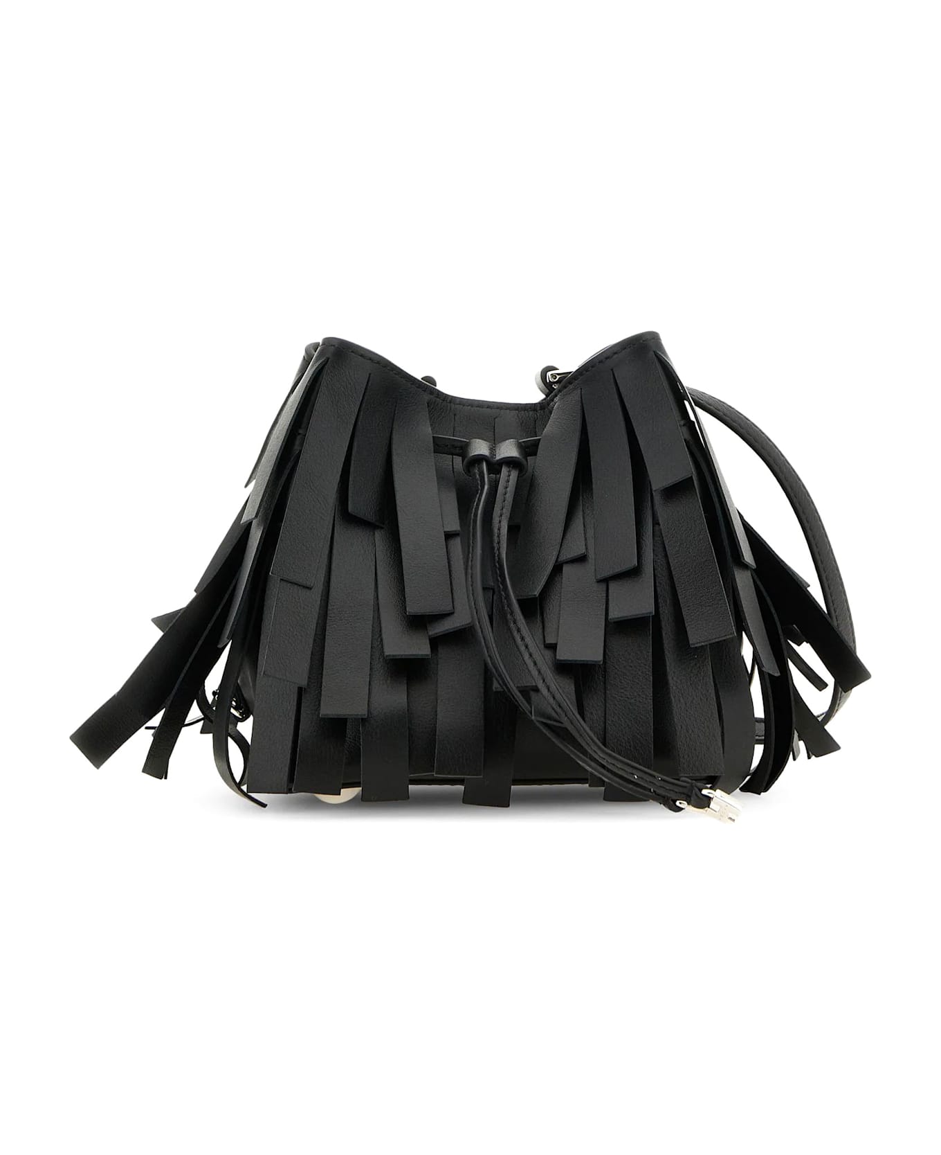 Hogan H01r Hocket Mini Frange Shopping Bag - NERO