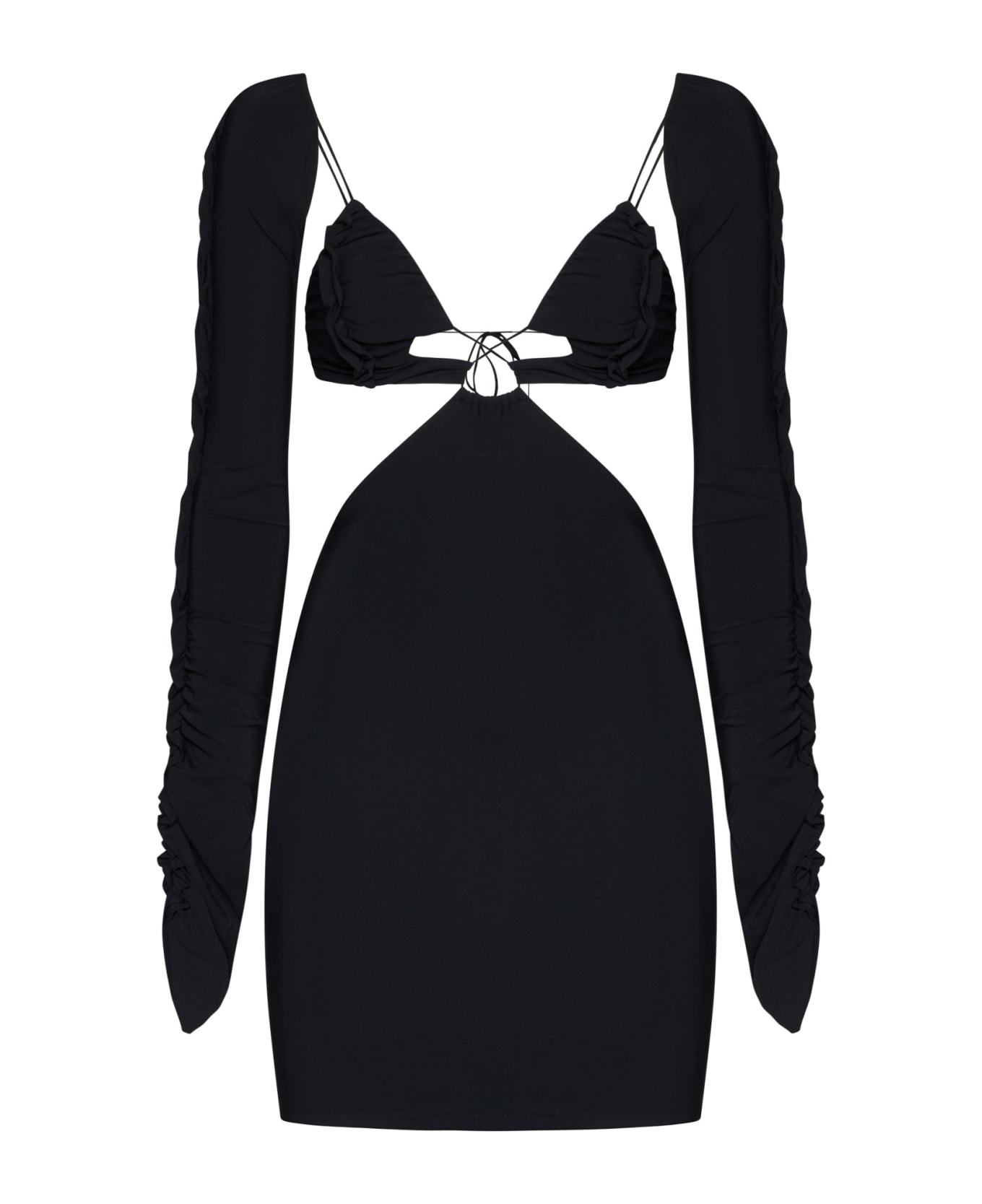 Amazuìn Dress - Deep black
