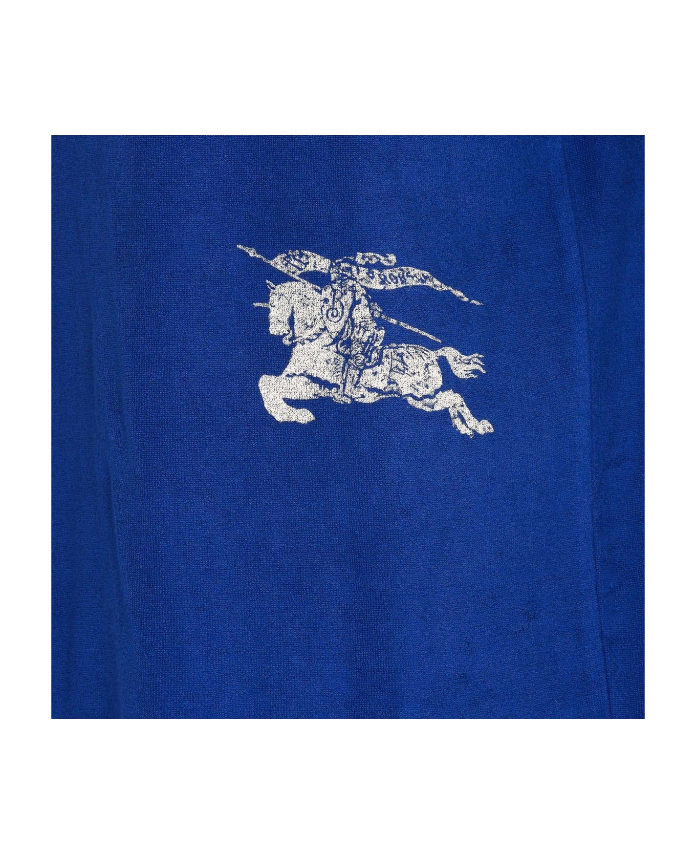 Burberry Ekd-motif Crewneck Towelling T-shirt - Knight
