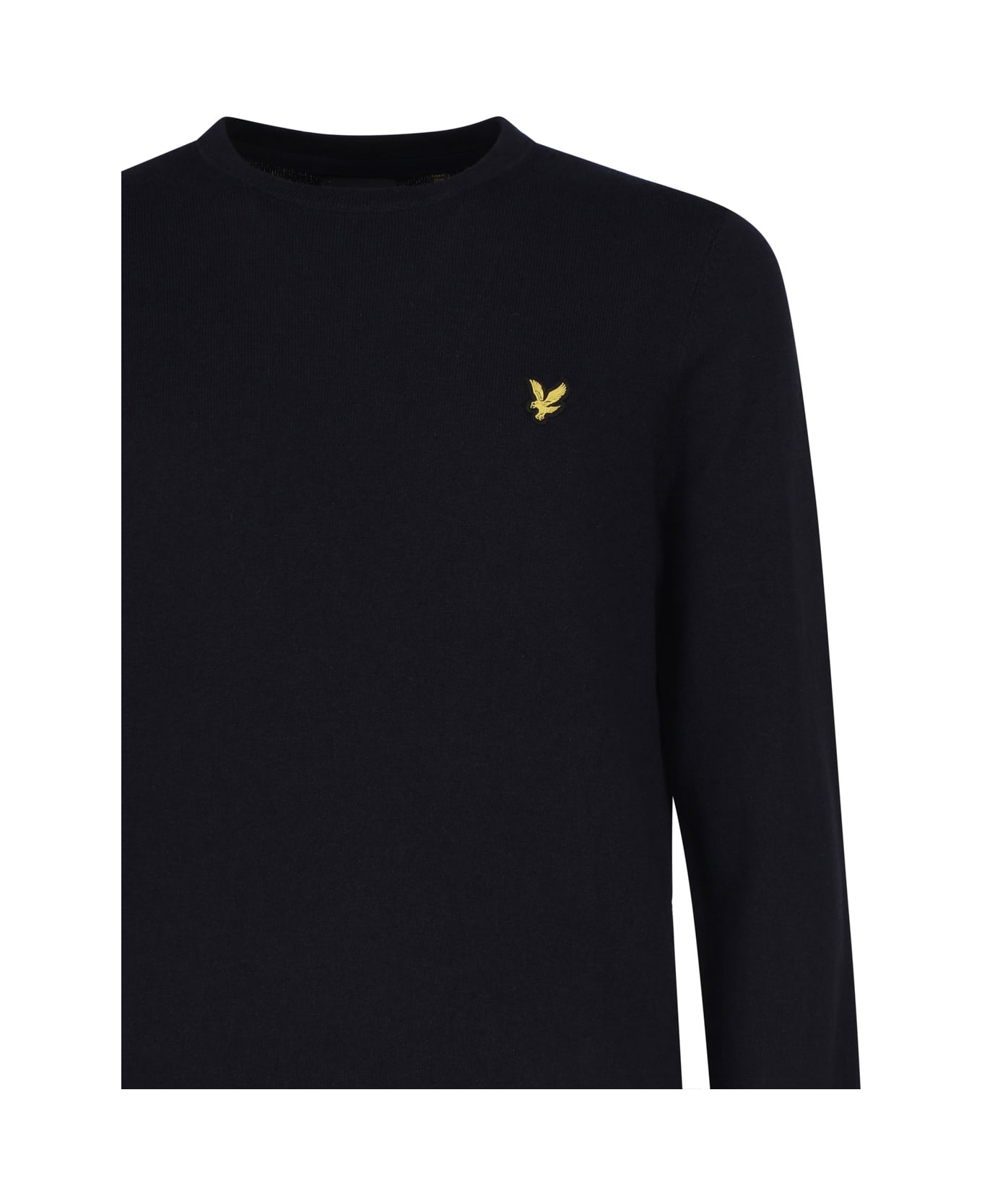 Lyle & Scott Pullover With Logo - Blue