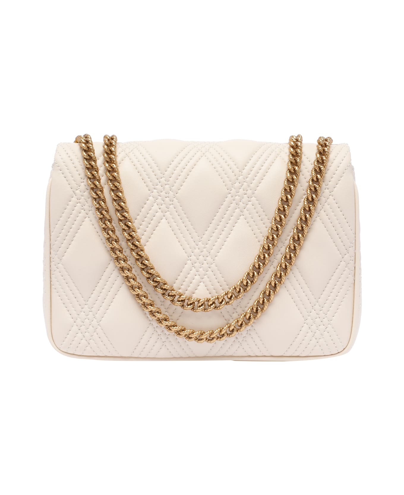 Valentino Garavani Medium Shoulder Bag Quiltie 67 - White