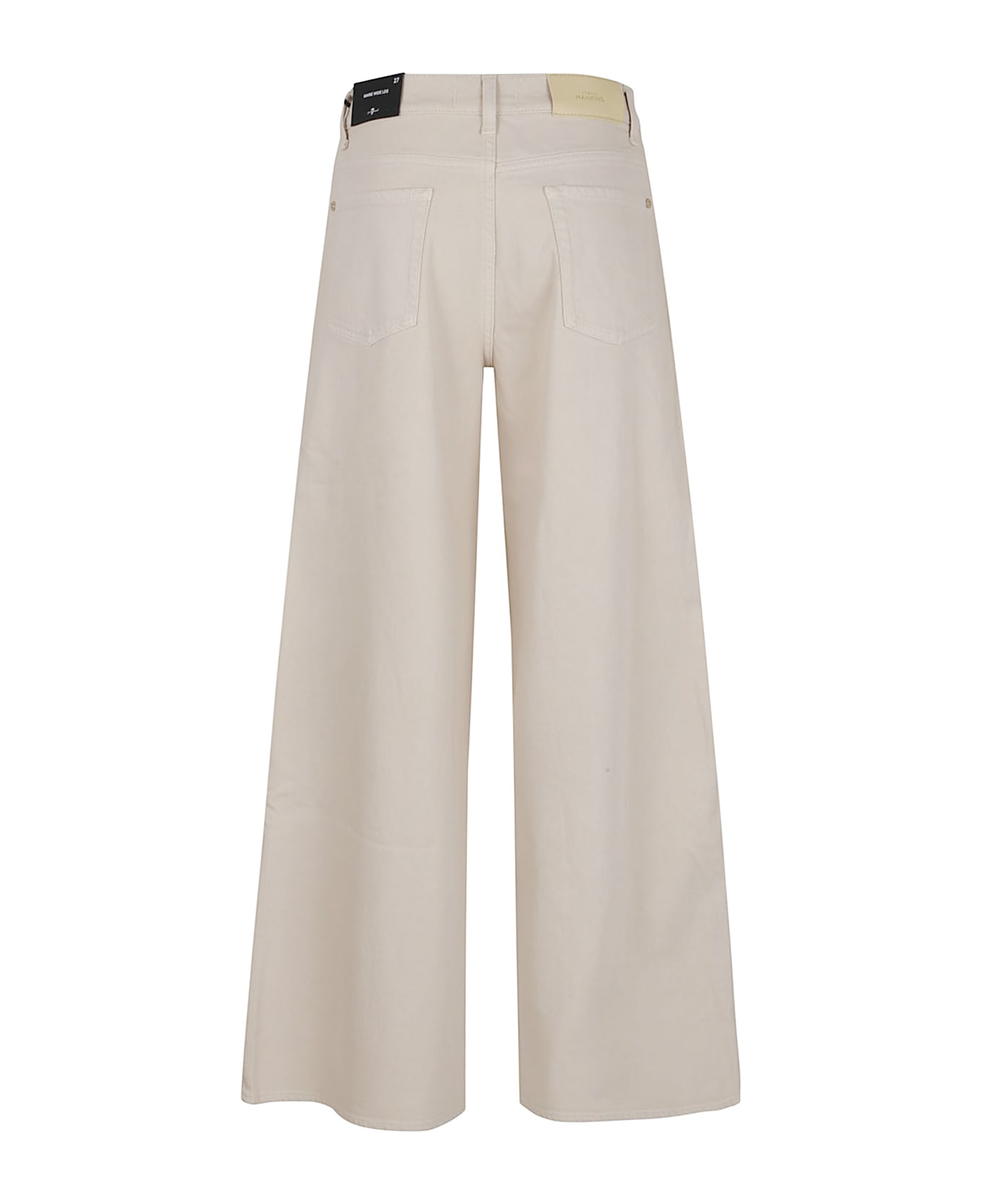 7 For All Mankind Marie Wide Leg - Creme