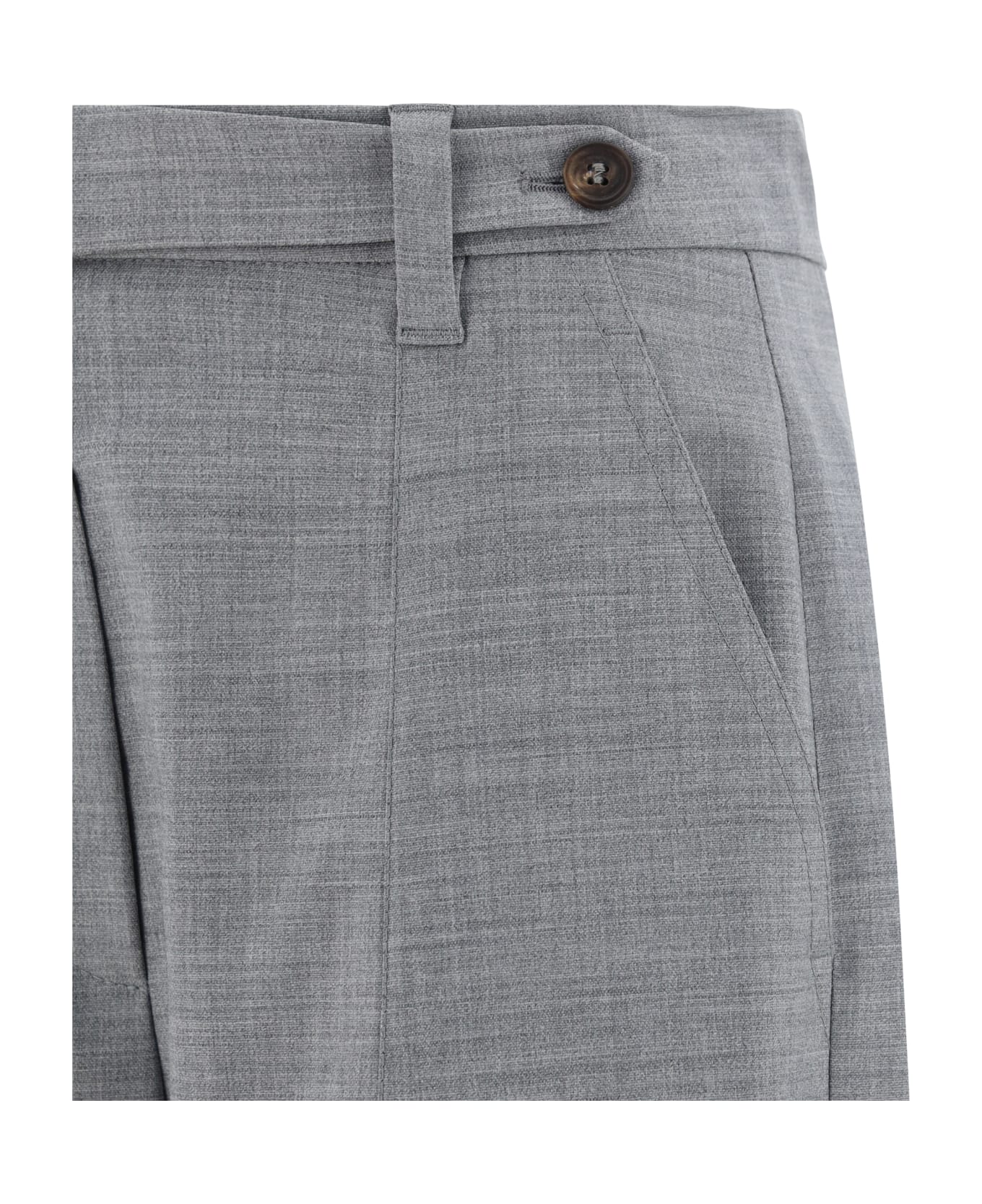 Brunello Cucinelli Pants - Light Grey