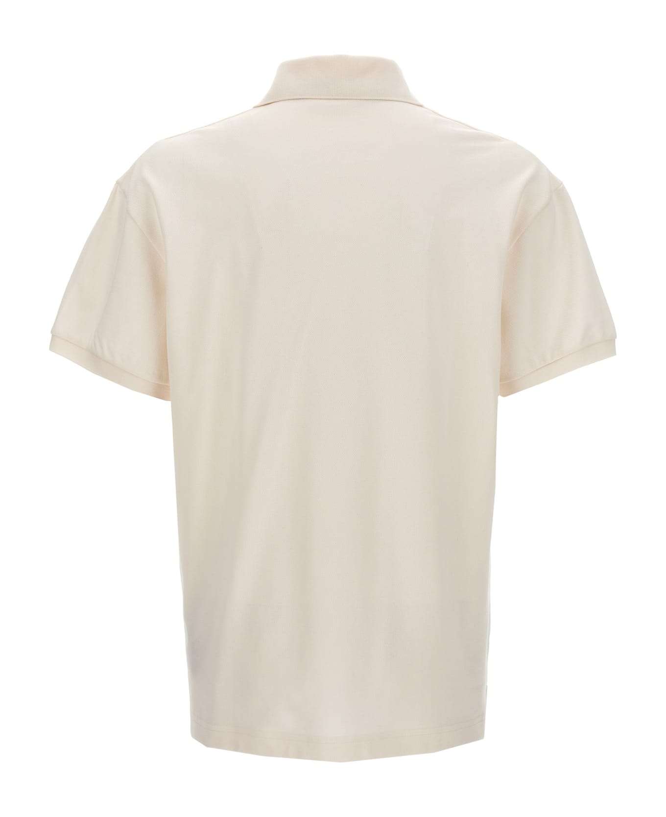Palm Angels 'monogram' Polo Shirt - White