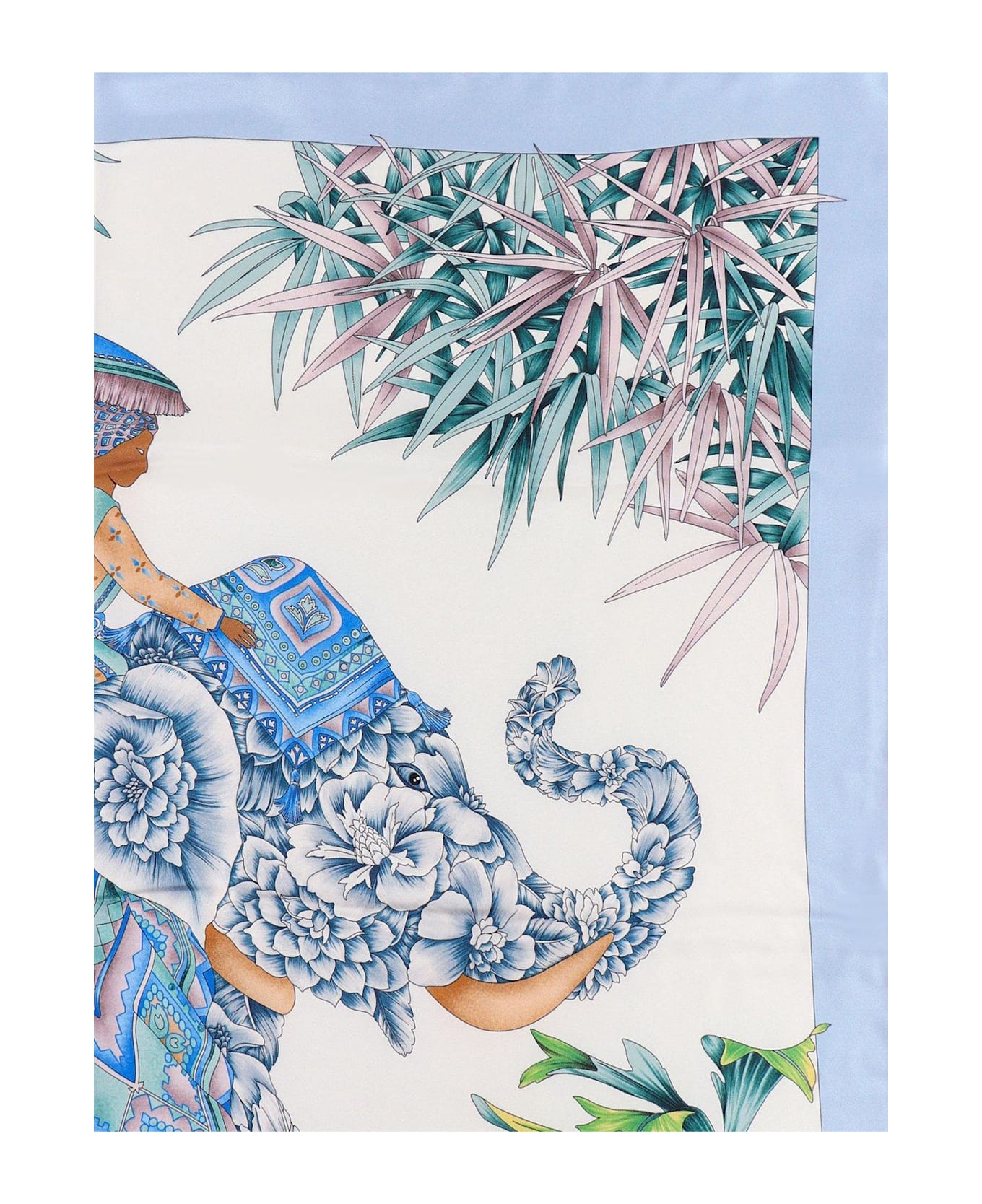 Ferragamo Logo Printed Scarf - Pink