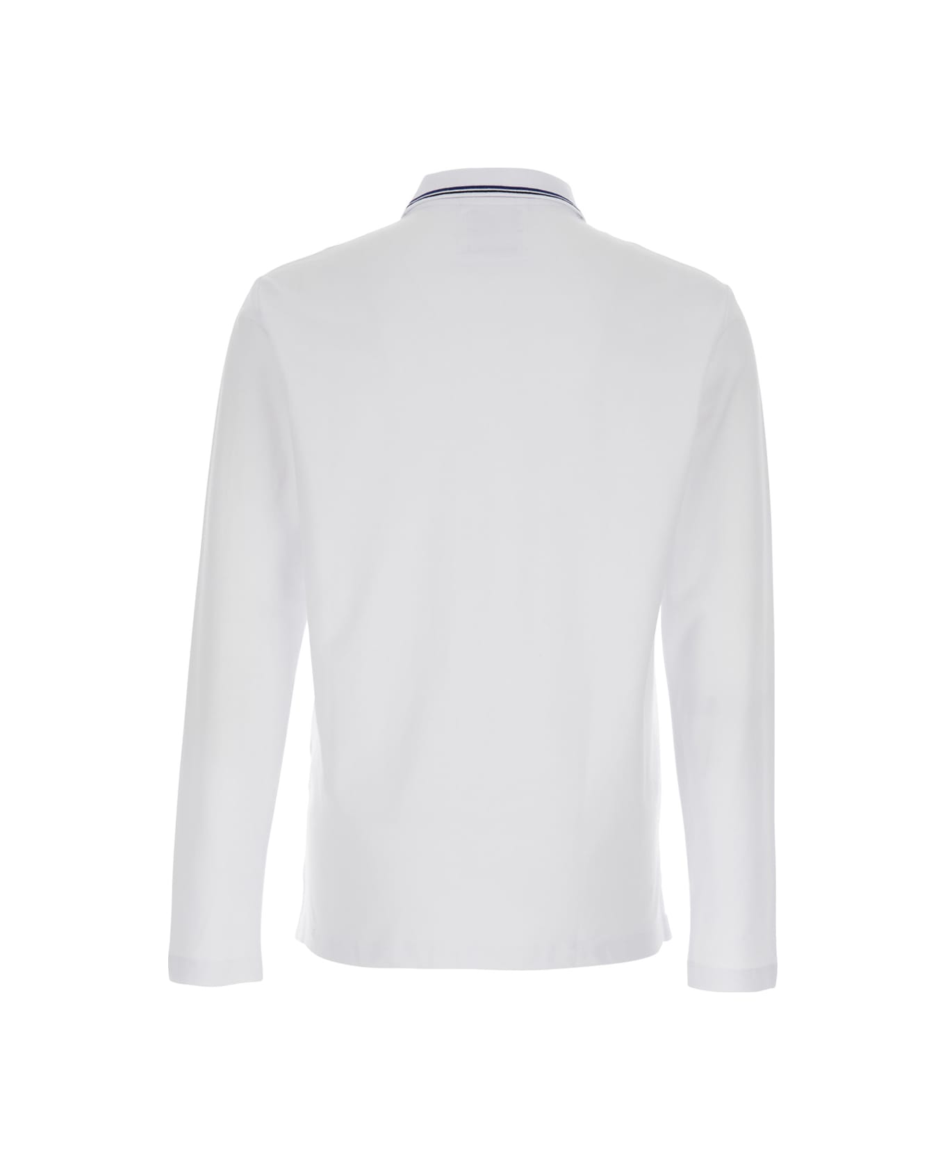 Emporio Armani Stretch Cotton Piquet - White