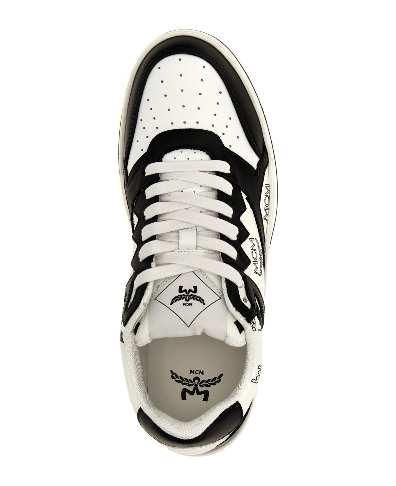 MCM 'neo Terrain' Sneakers - White/Black
