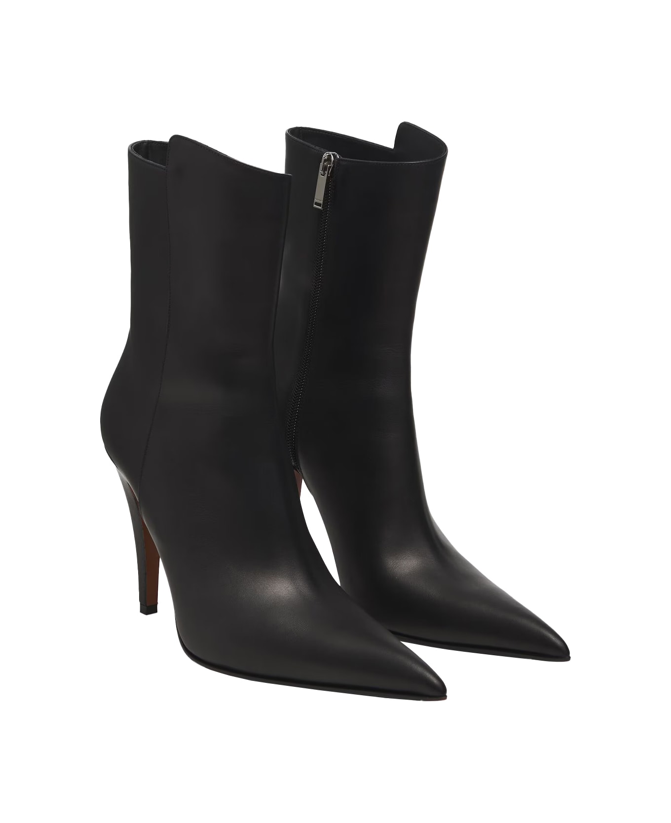 Alexander McQueen Black Birdee Ankle Boots - Black