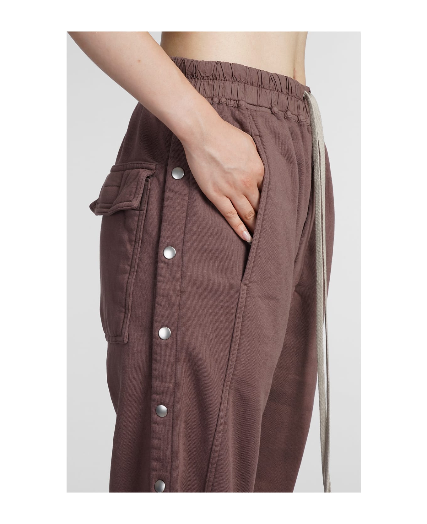 DRKSHDW Pusher Pants Pants In Viola Cotton - Viola