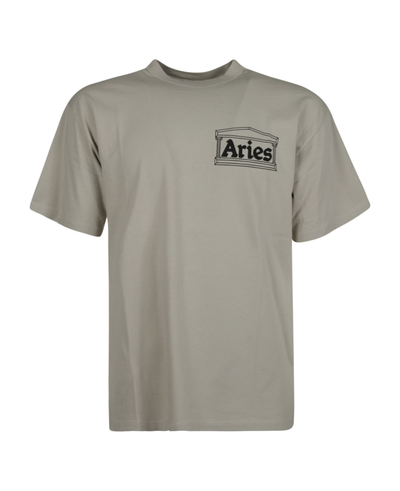Aries Temple Ss T-shirt - Sand