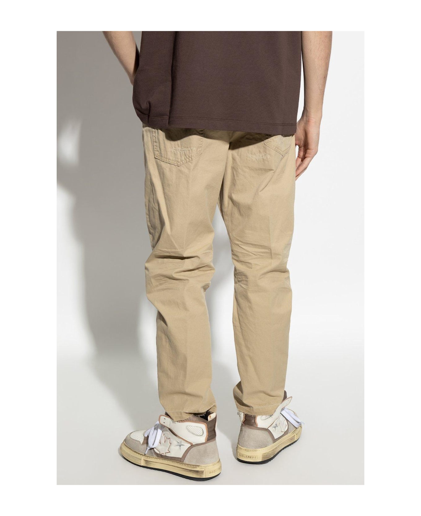 Dsquared2 Distressed Elastic Waist Trousers - C