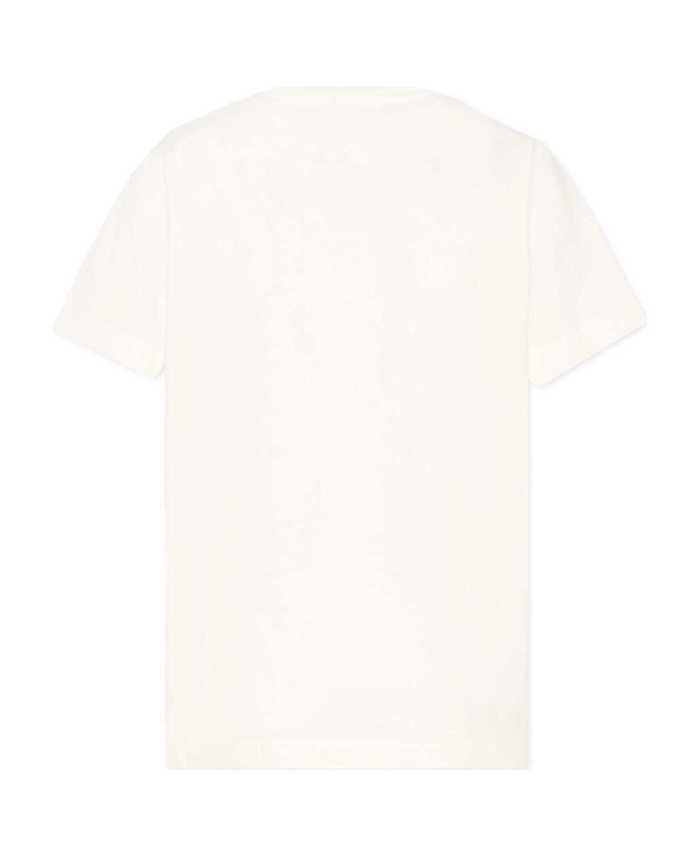Stella McCartney Kids White T-shirt With Logo For Girl - White