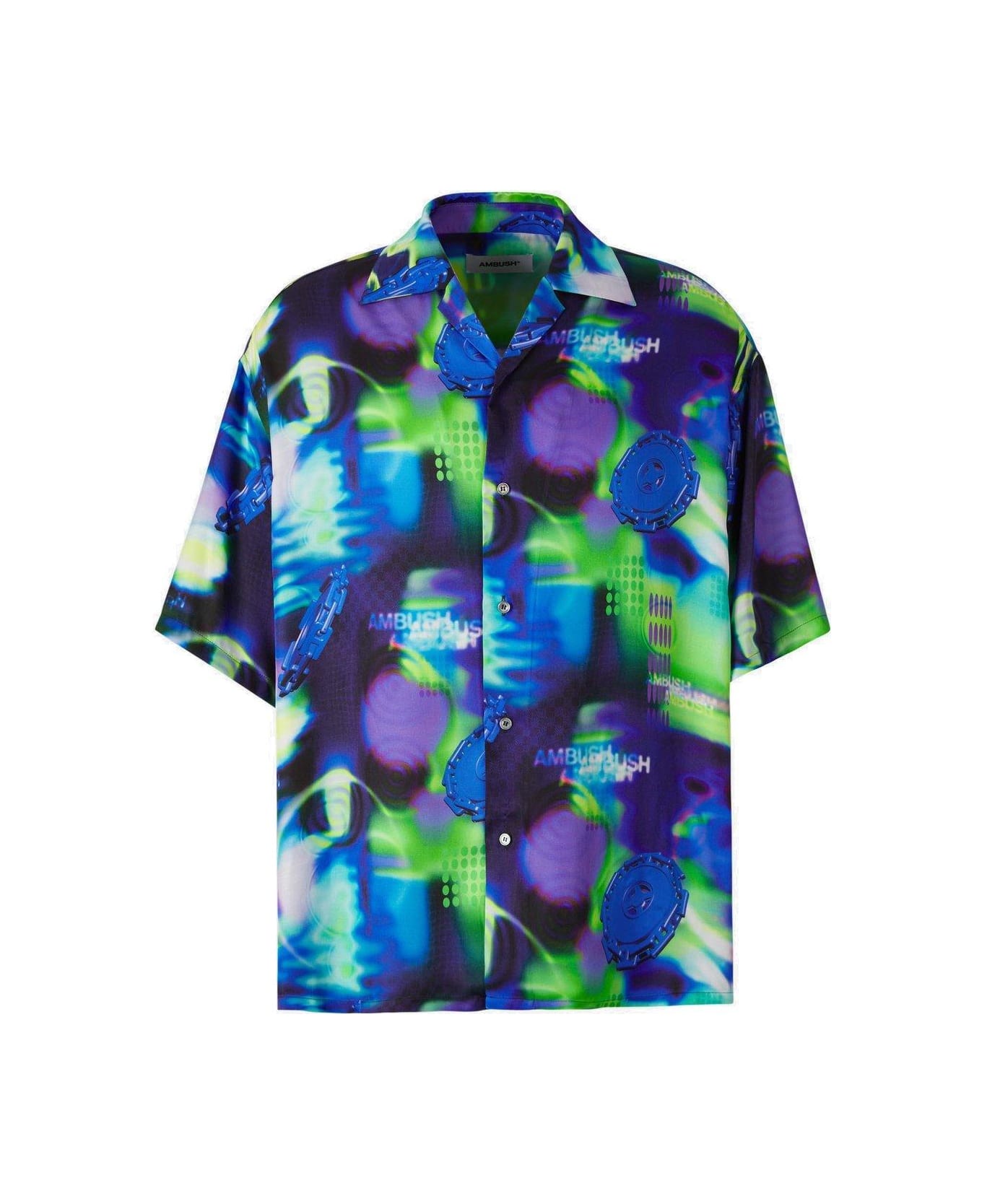 AMBUSH Abstract-pattern Buttoned Shirt