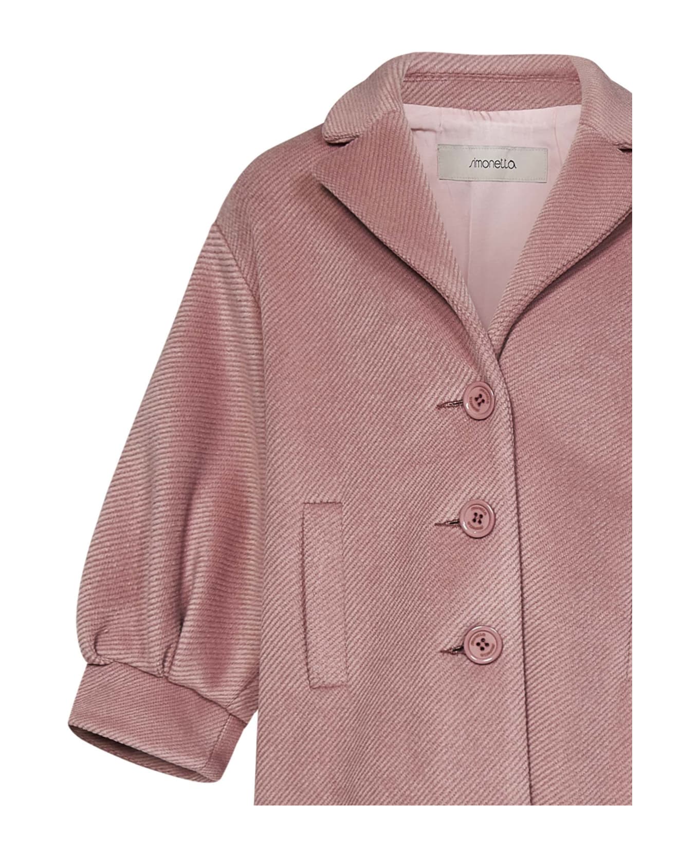 Simonetta Coat - Pink