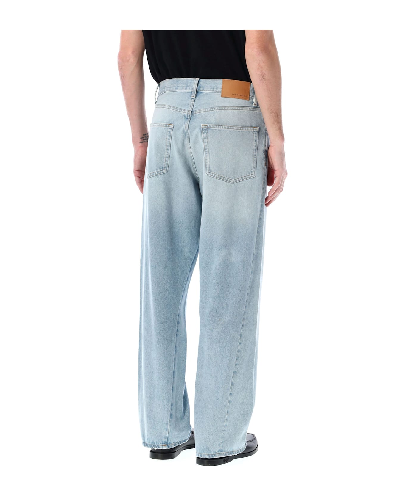 Sunflower Wide Twist Jeans - LIGHT VINTAGE