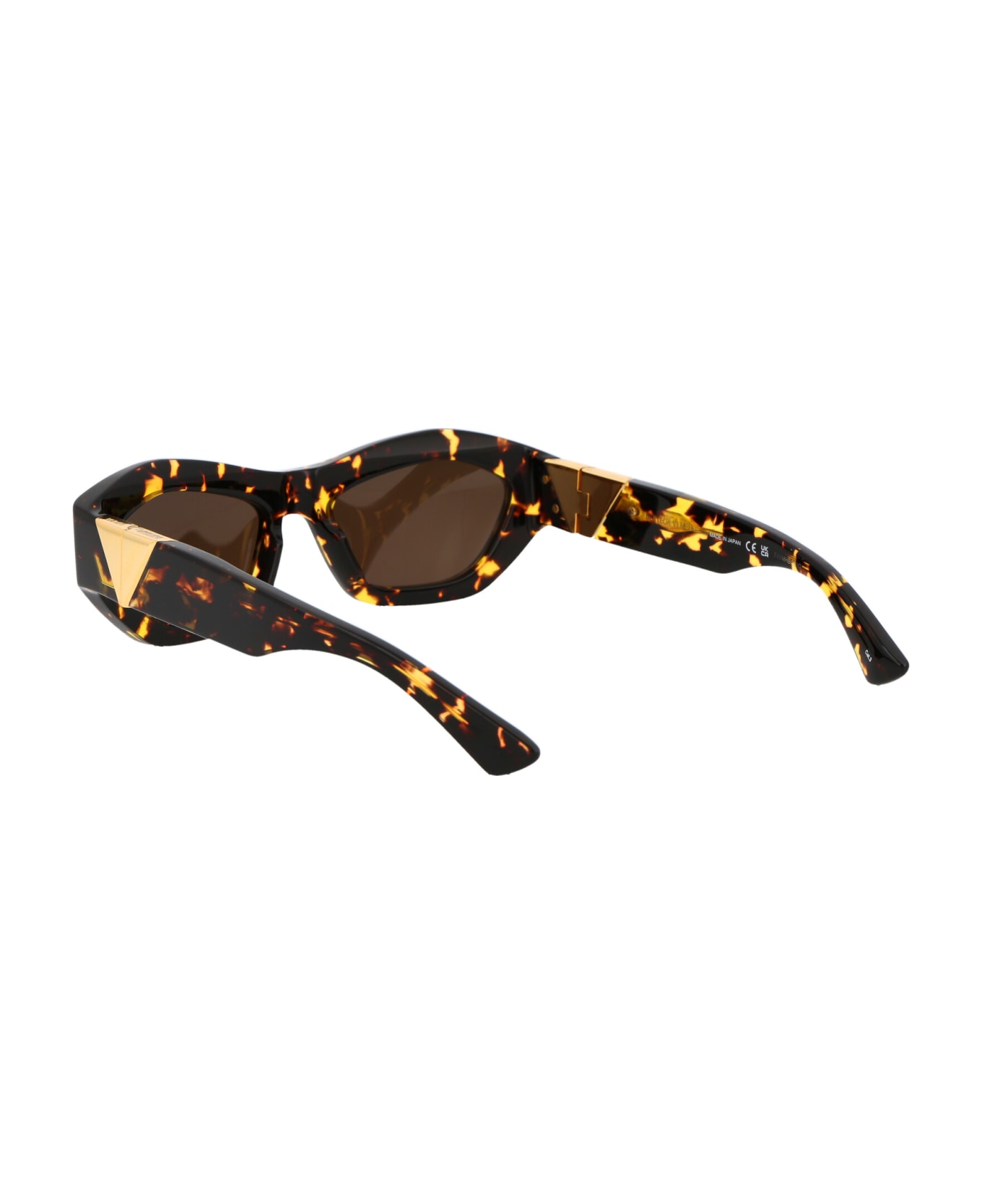 Bottega Veneta Eyewear Bv1221s Sunglasses - 002 HAVANA HAVANA BROWN