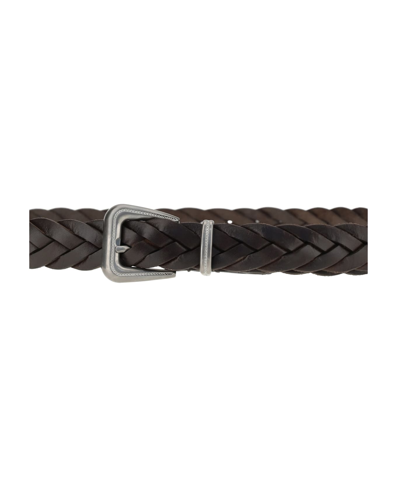 Brunello Cucinelli Woven Leather Belt