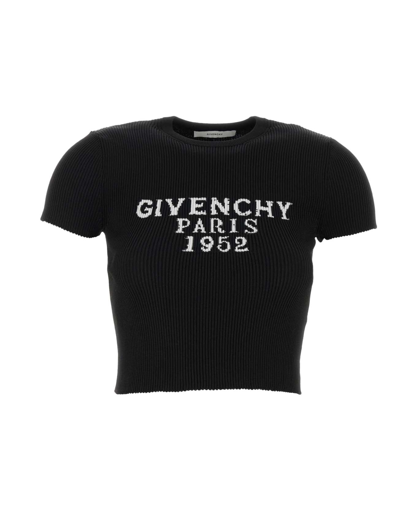 Givenchy Black Polyester T-shirt - BLACK