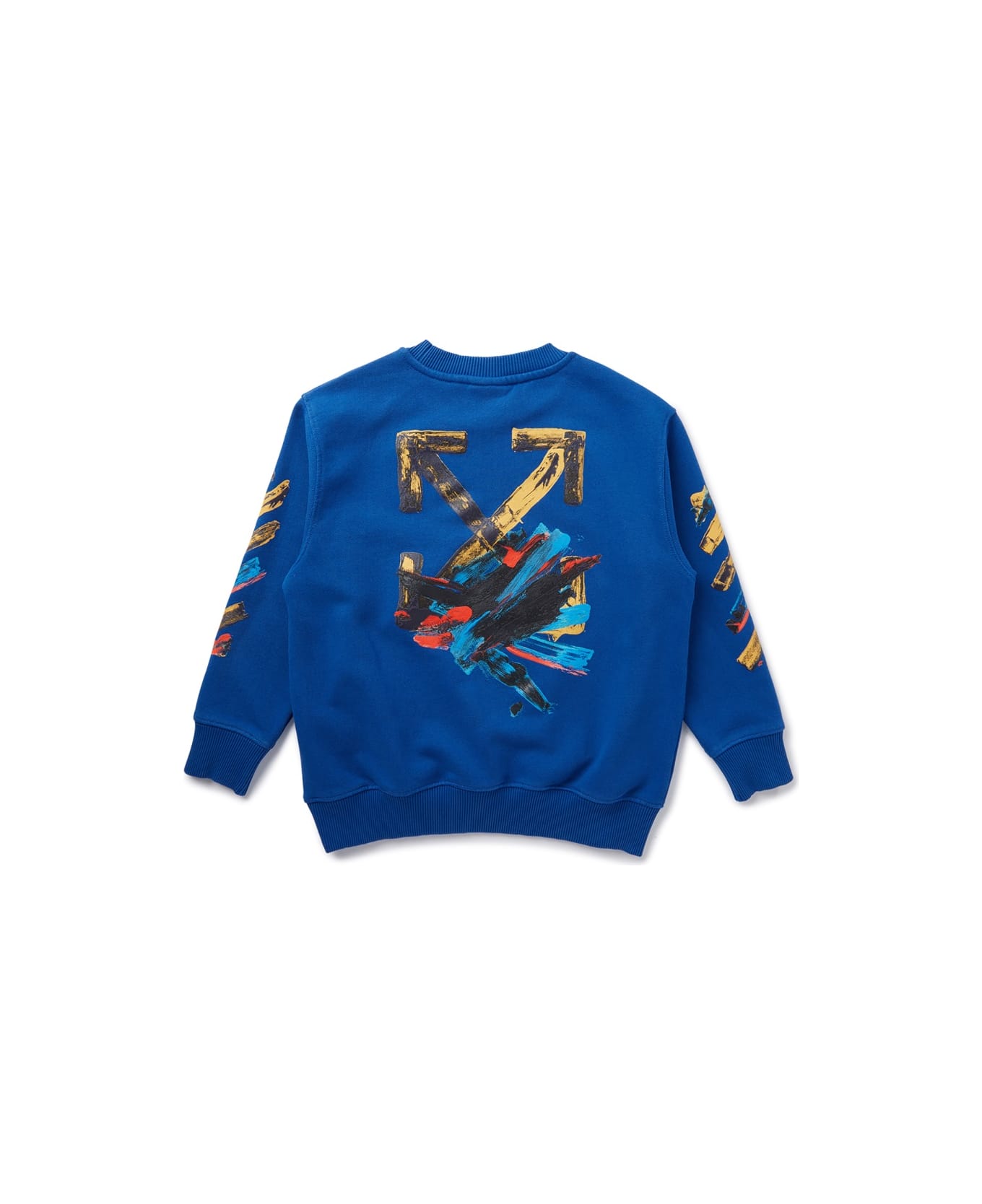 Off-White Arrowacryliccrewneck - BLUE