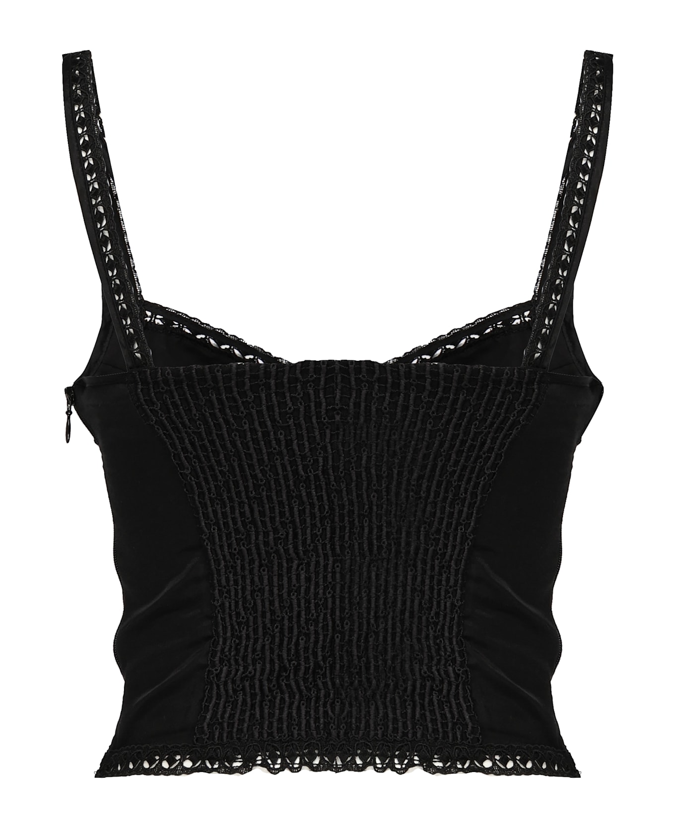Charo Ruiz Sannie Bustier Top - Black