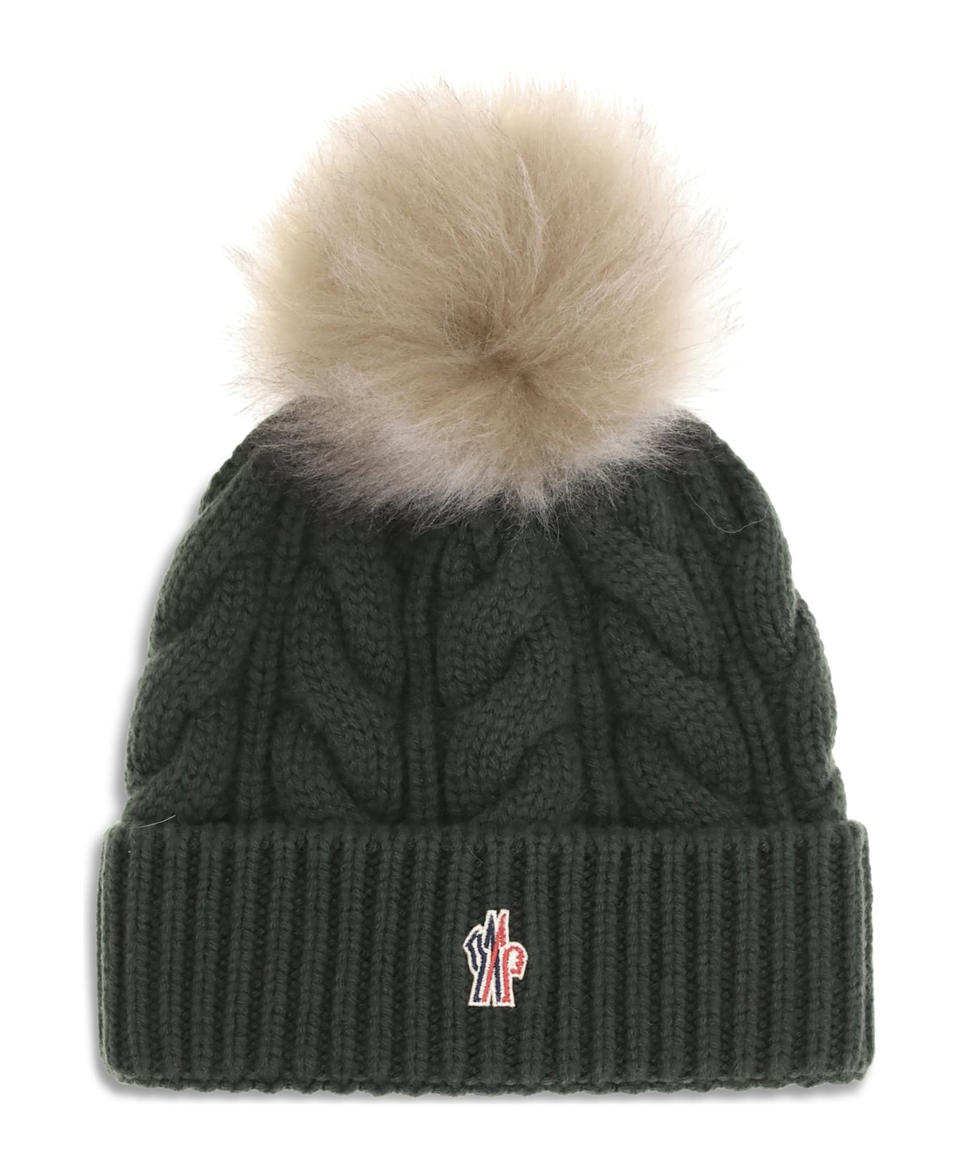 Moncler Grenoble Beanie Hat With Pon Pon