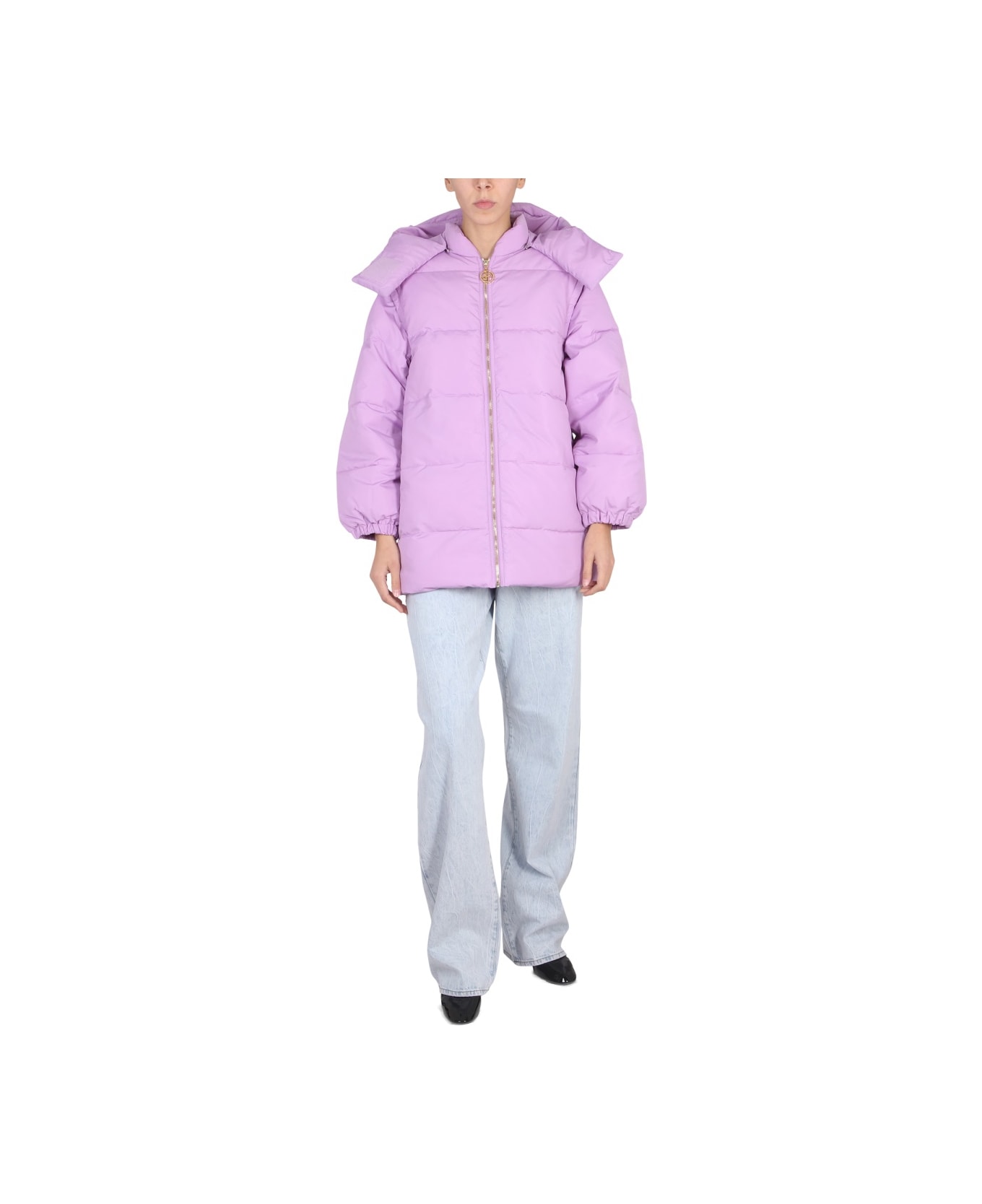 Patou Quilted Down Jacket - PINK
