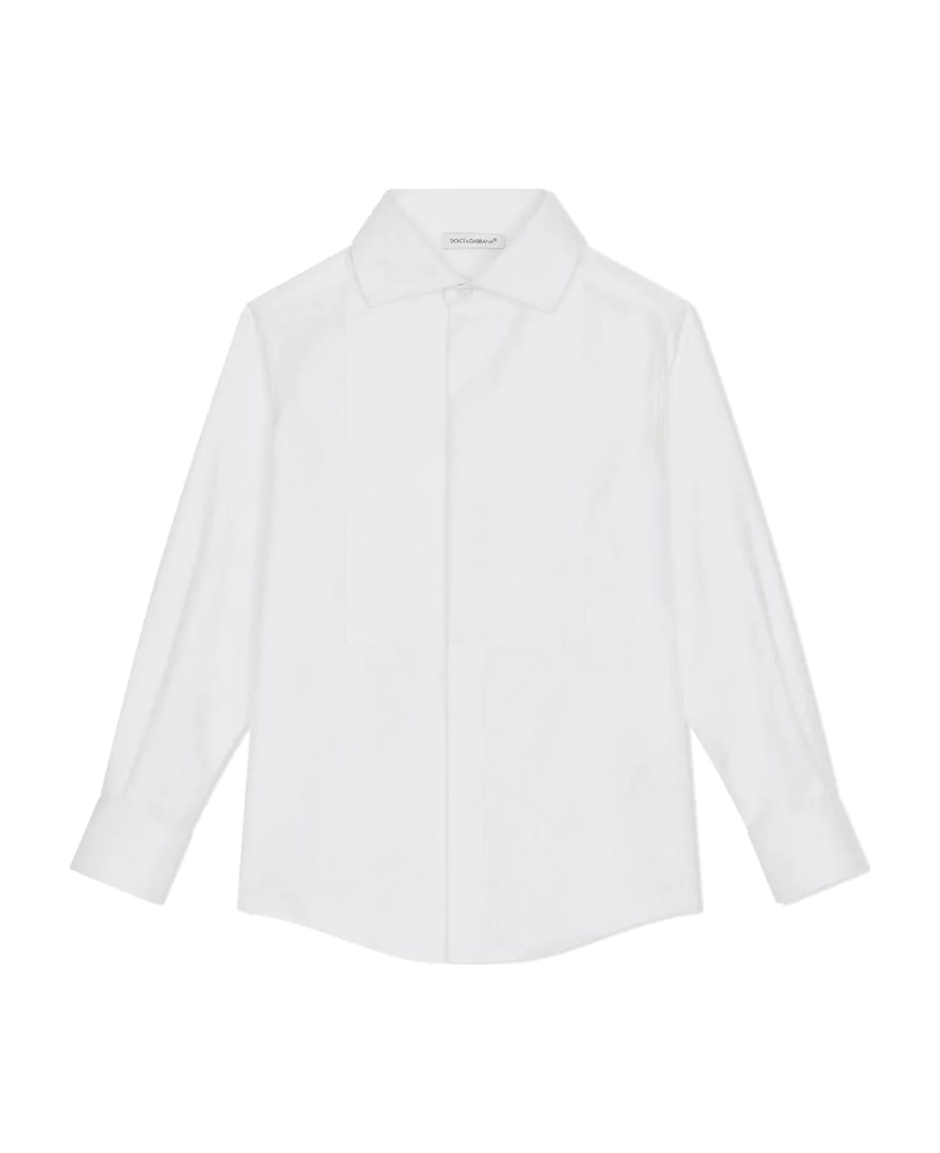 Dolce & Gabbana White Cotton Shirt - Bianco