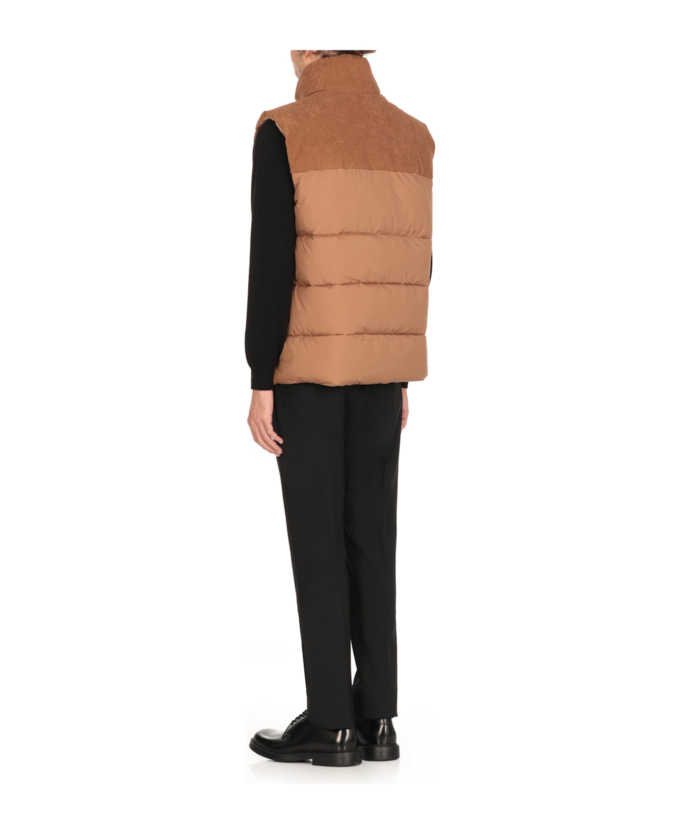 Save the Duck Euryops Sleeveless Jacket - Brown