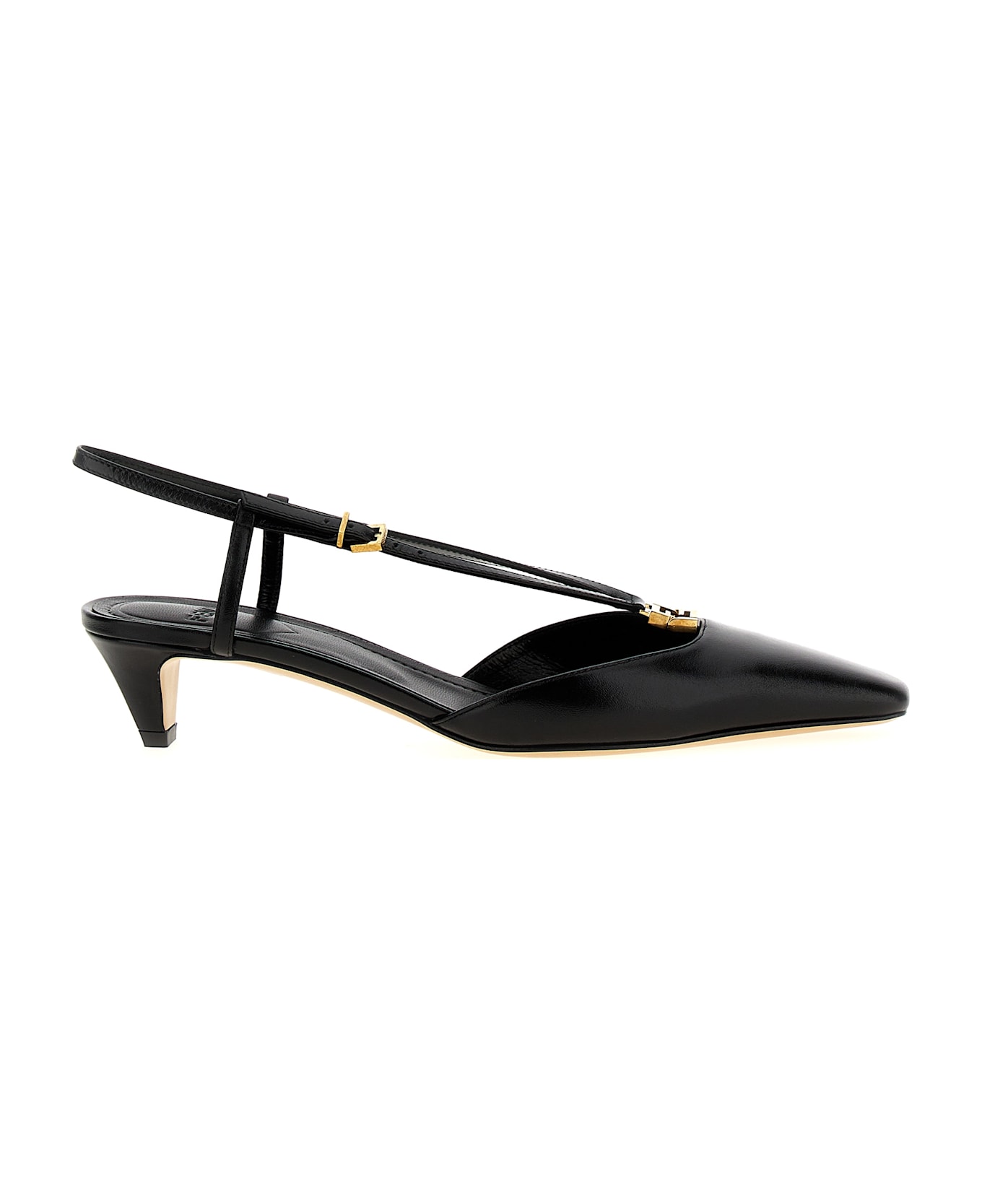 Fendi 'fold' Slingback - Black  