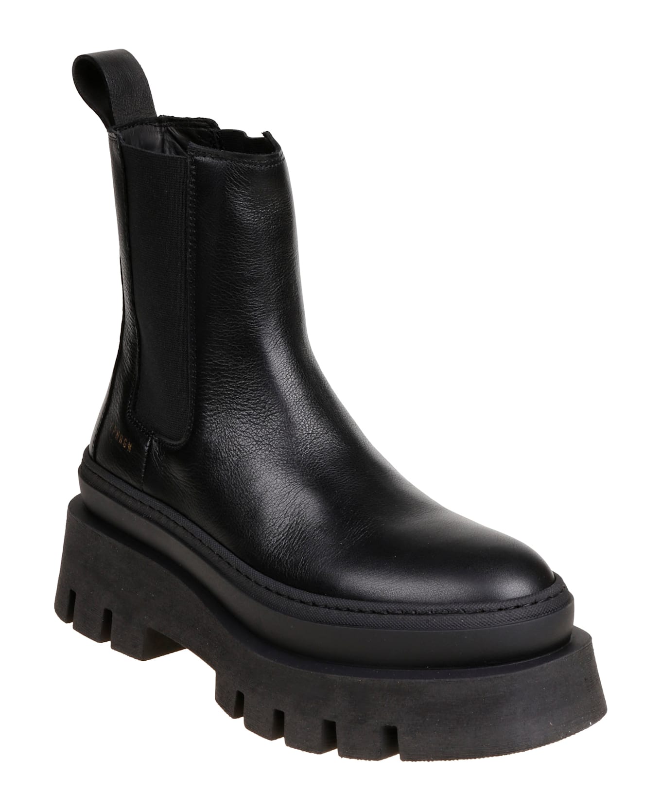 Copenhagen Leather Chelsea Boot - Blk Black