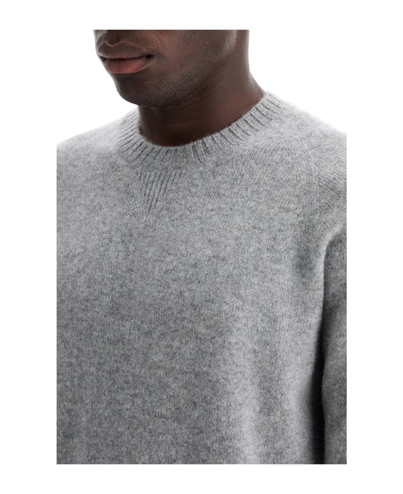 Tom Ford Cashmere Crewneck Pullover - LIGHT GREY (Grey)