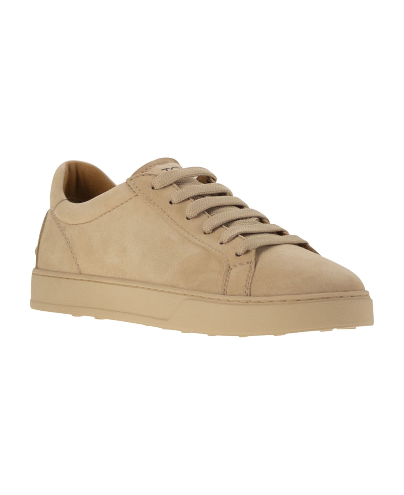 Tod
s Suede Leather Sneakers - Light Beige
