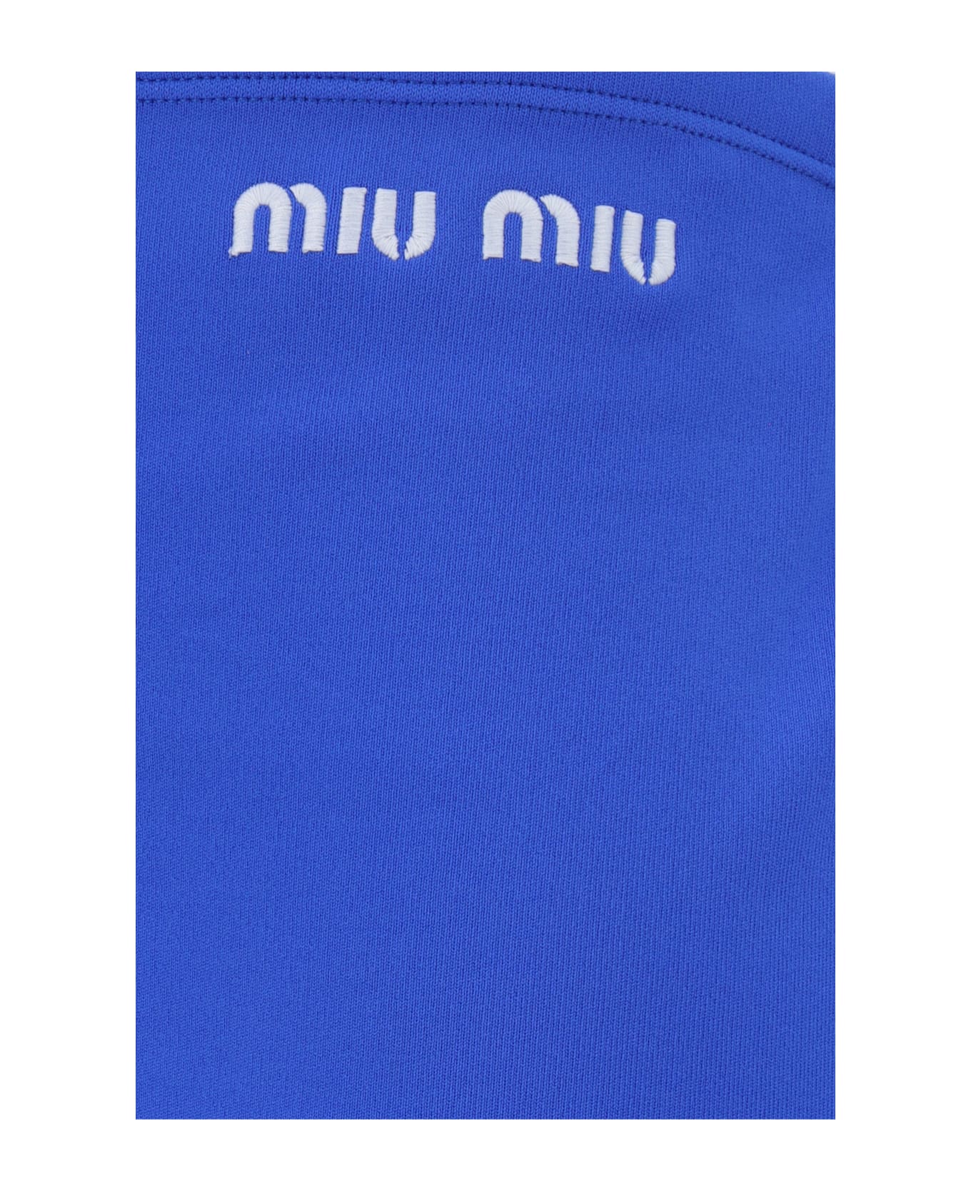 Miu Miu Midi Skirt - Indaco