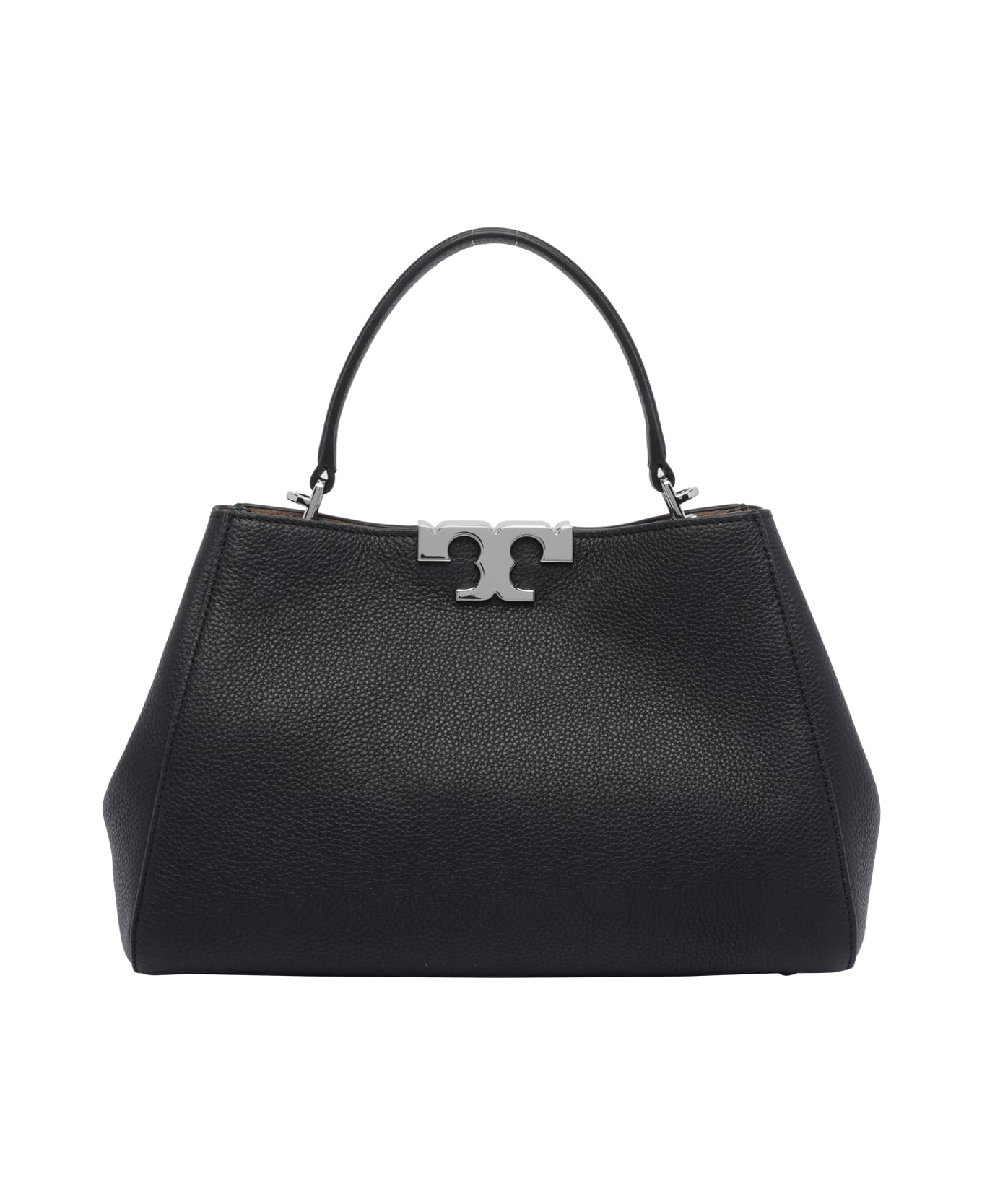 Tory Burch Medium Eleanor Satchel Bag - Black トートバッグ