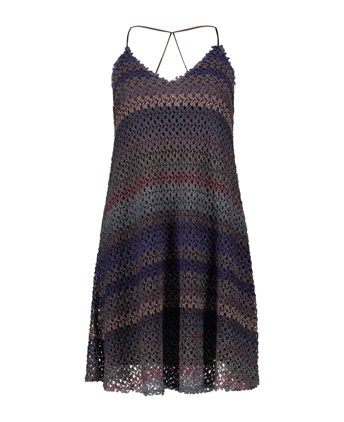 Missoni Knit Mini-dress - Multicolor ワンピース＆ドレス